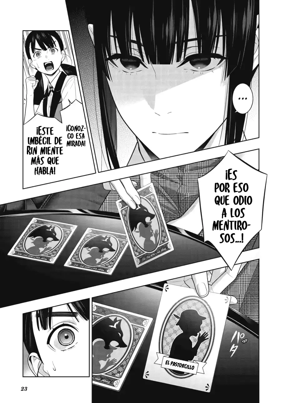 Kakegurui: Compulsive Gambler Capítulo 122 - Página 24 en español