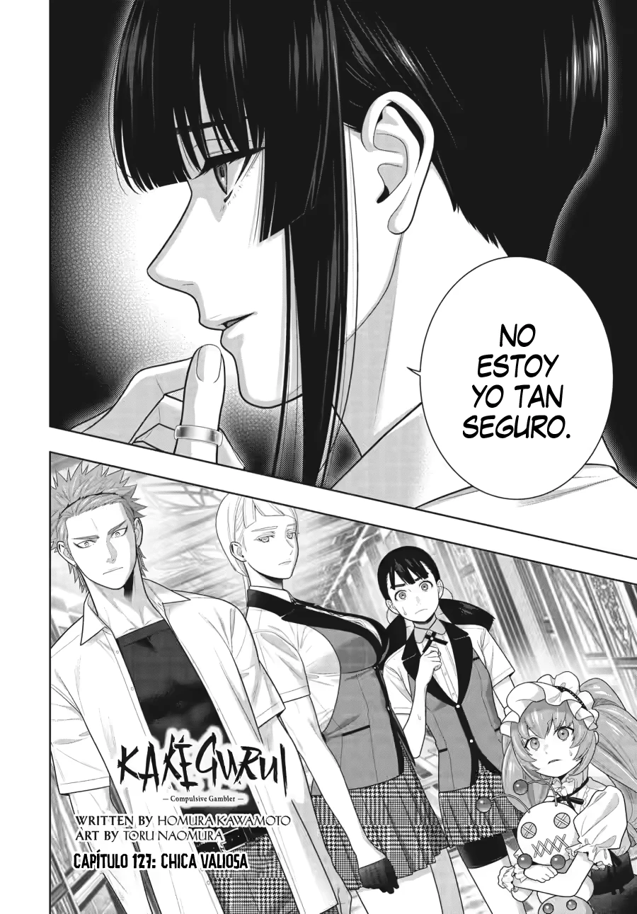 Kakegurui: Compulsive Gambler Capítulo 127 - Página 3 en español