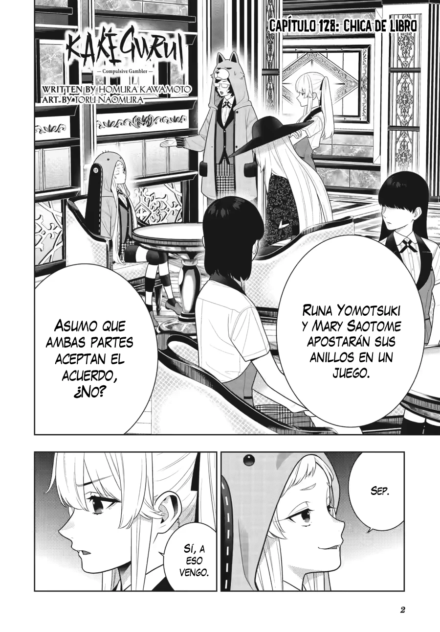 Kakegurui: Compulsive Gambler Capítulo 128 - Página 3 en español