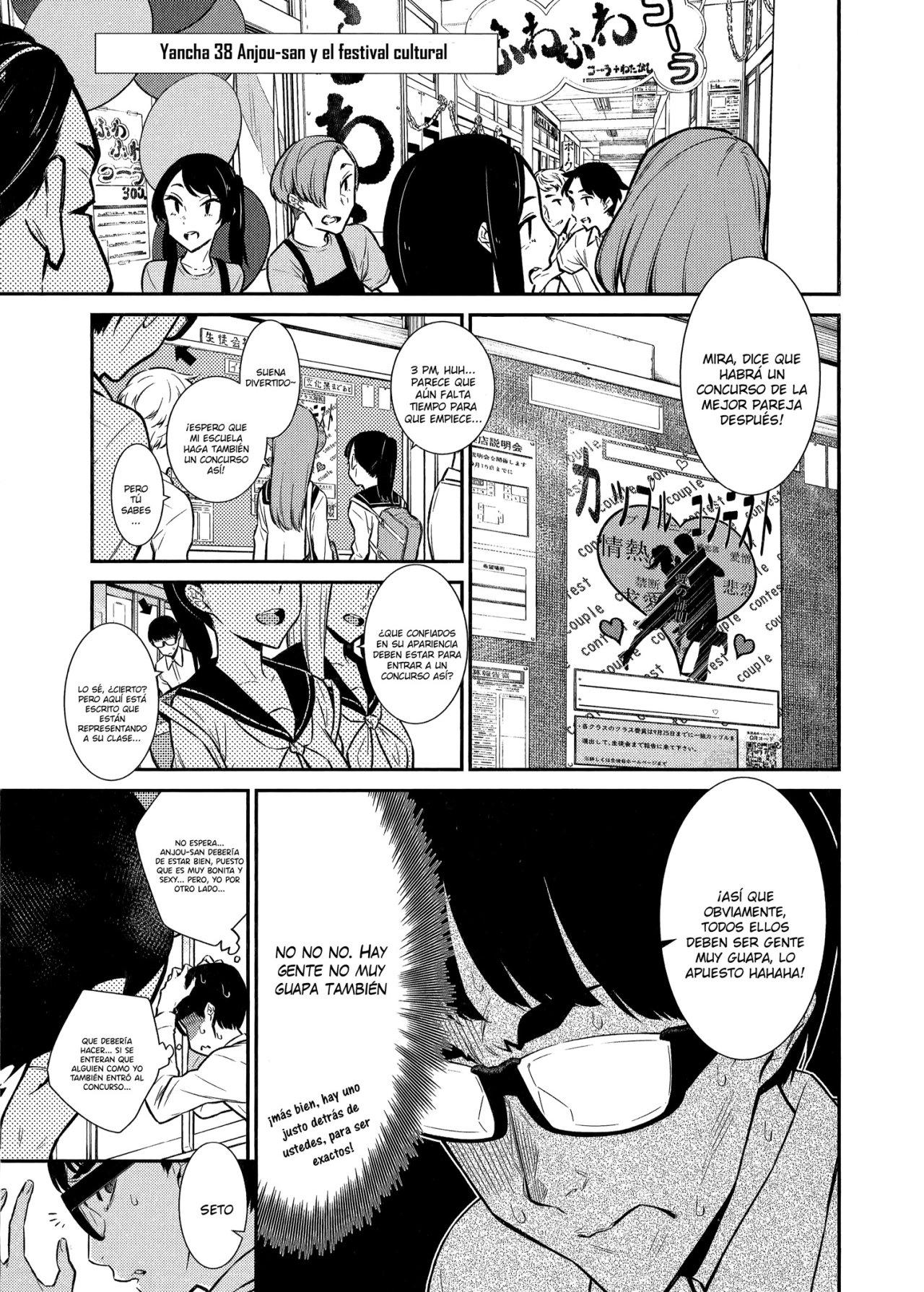 Yancha Gal no Anjou-san Capítulo 38 - Página 3 en español