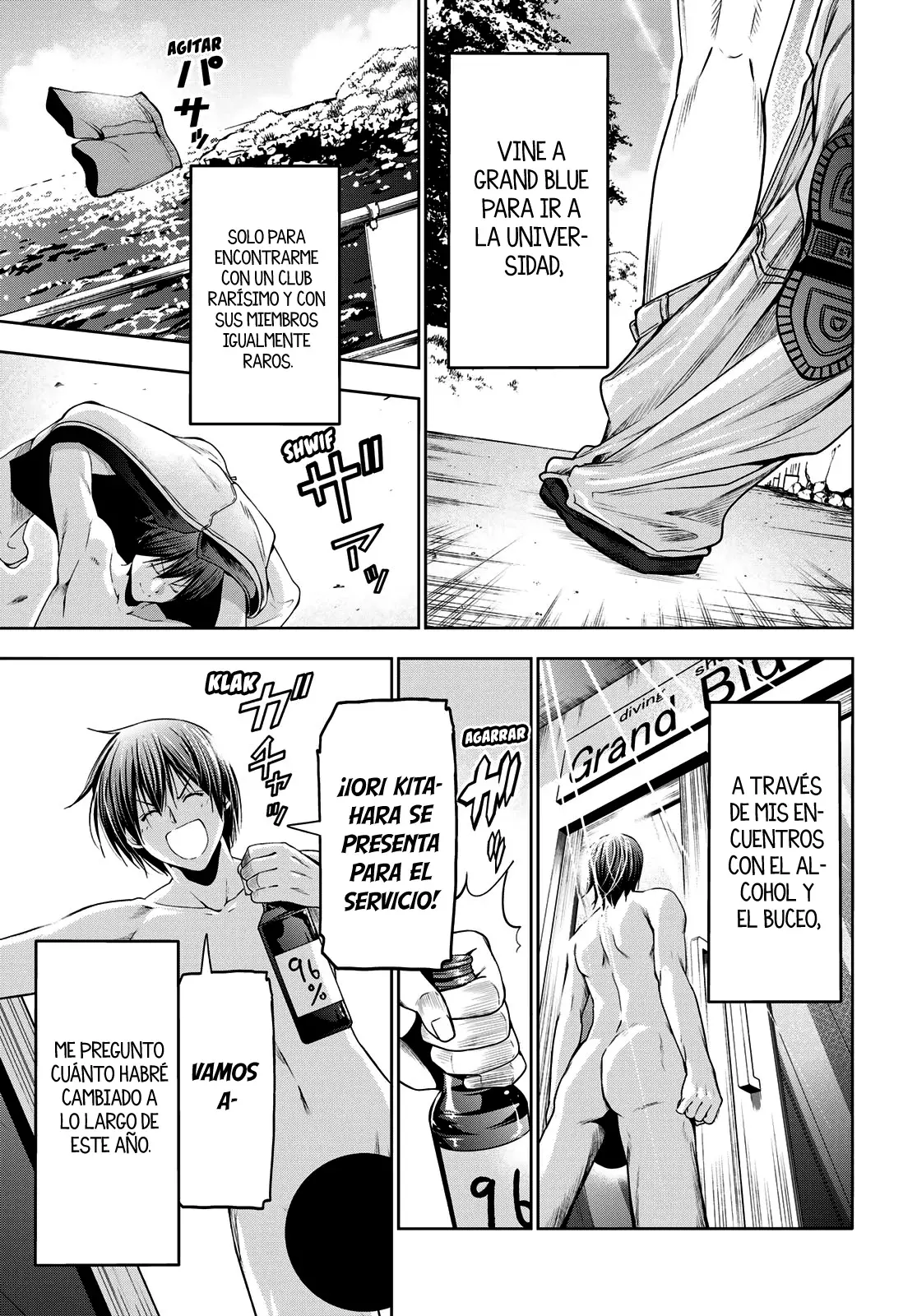 Grand Blue Capítulo 100 - Página 10 en español