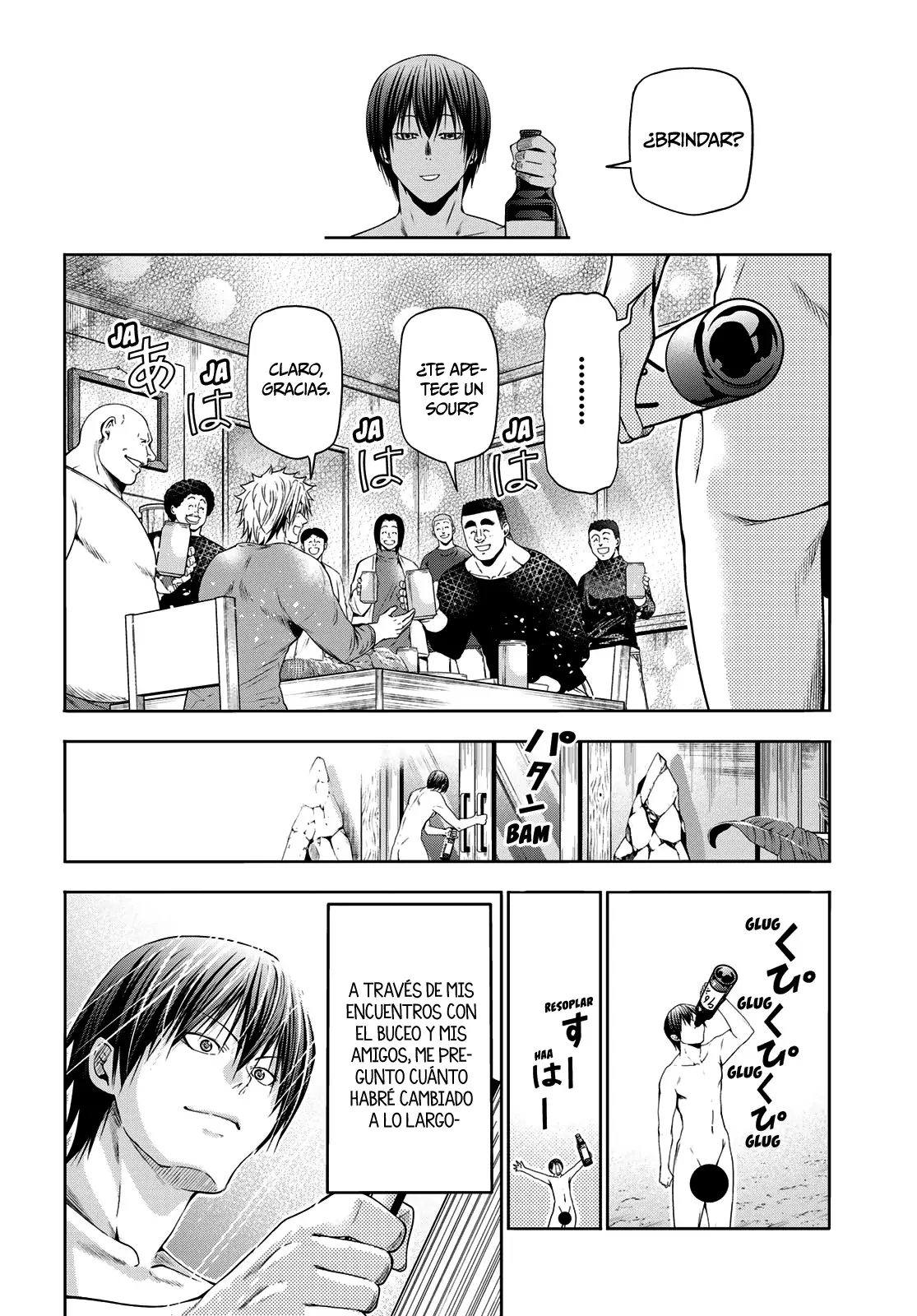 Grand Blue Capítulo 100 - Página 12 en español