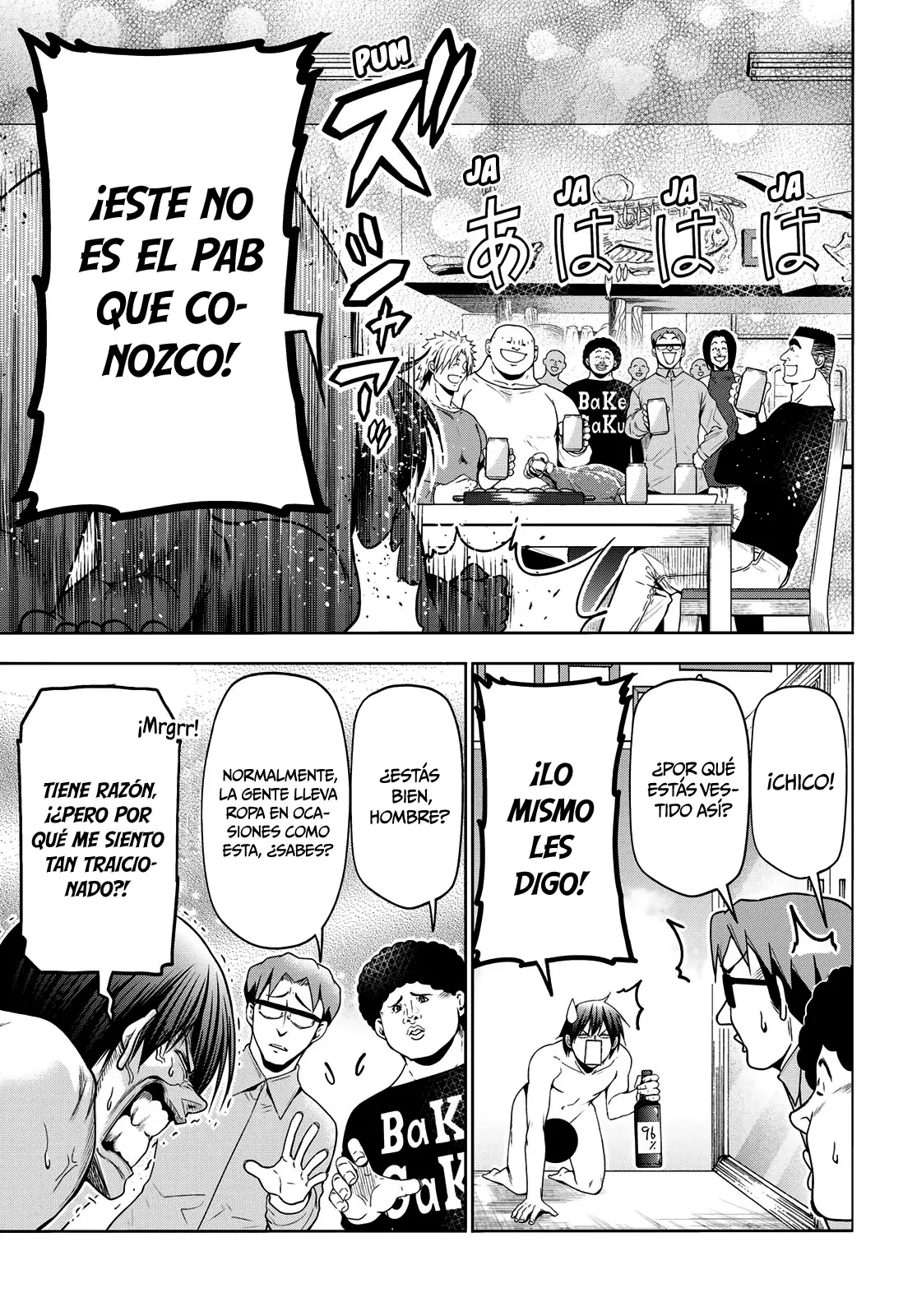 Grand Blue Capítulo 100 - Página 13 en español