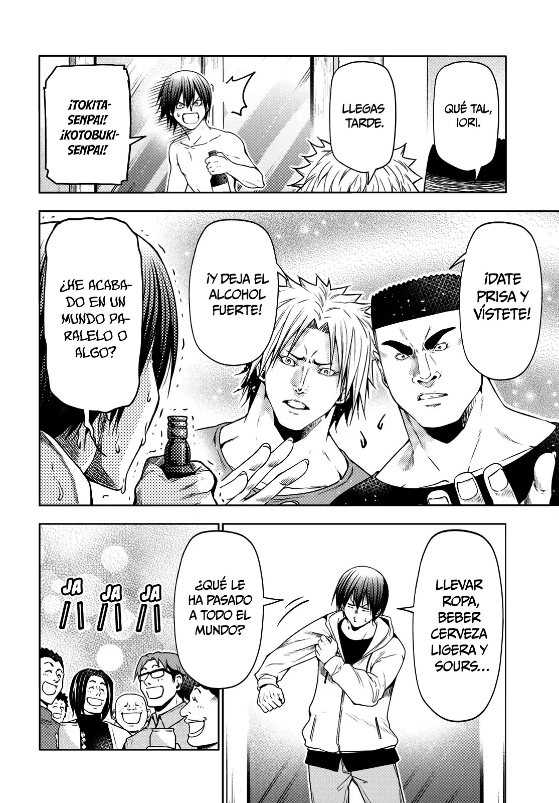Grand Blue Capítulo 100 - Página 14 en español