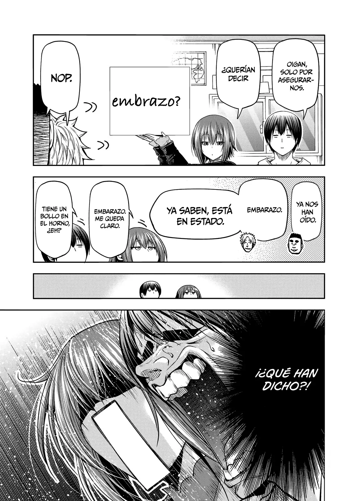 Grand Blue Capítulo 100 - Página 17 en español