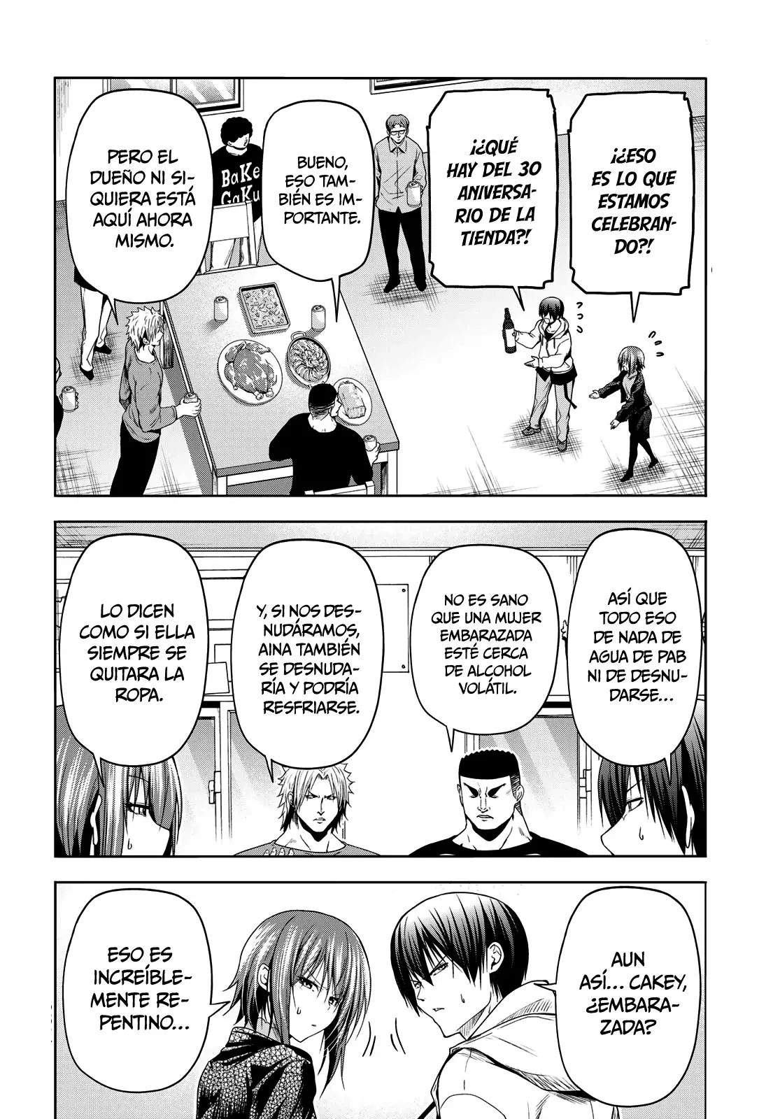 Grand Blue Capítulo 100 - Página 18 en español