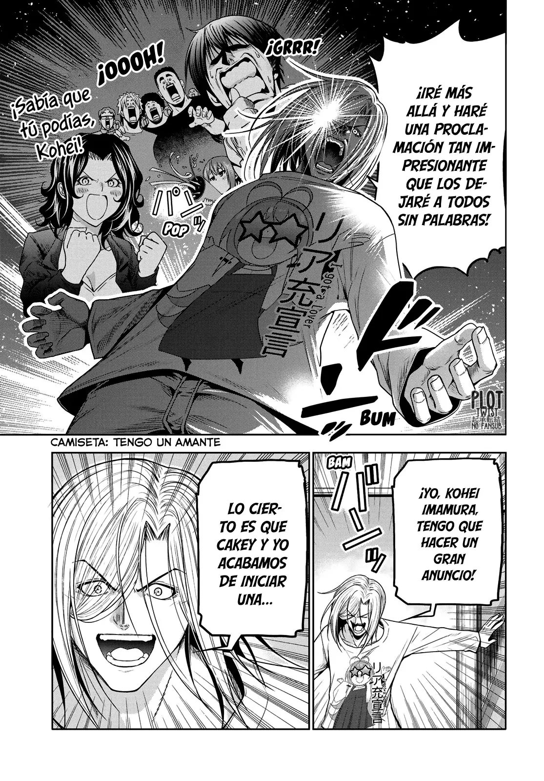 Grand Blue Capítulo 100 - Página 35 en español