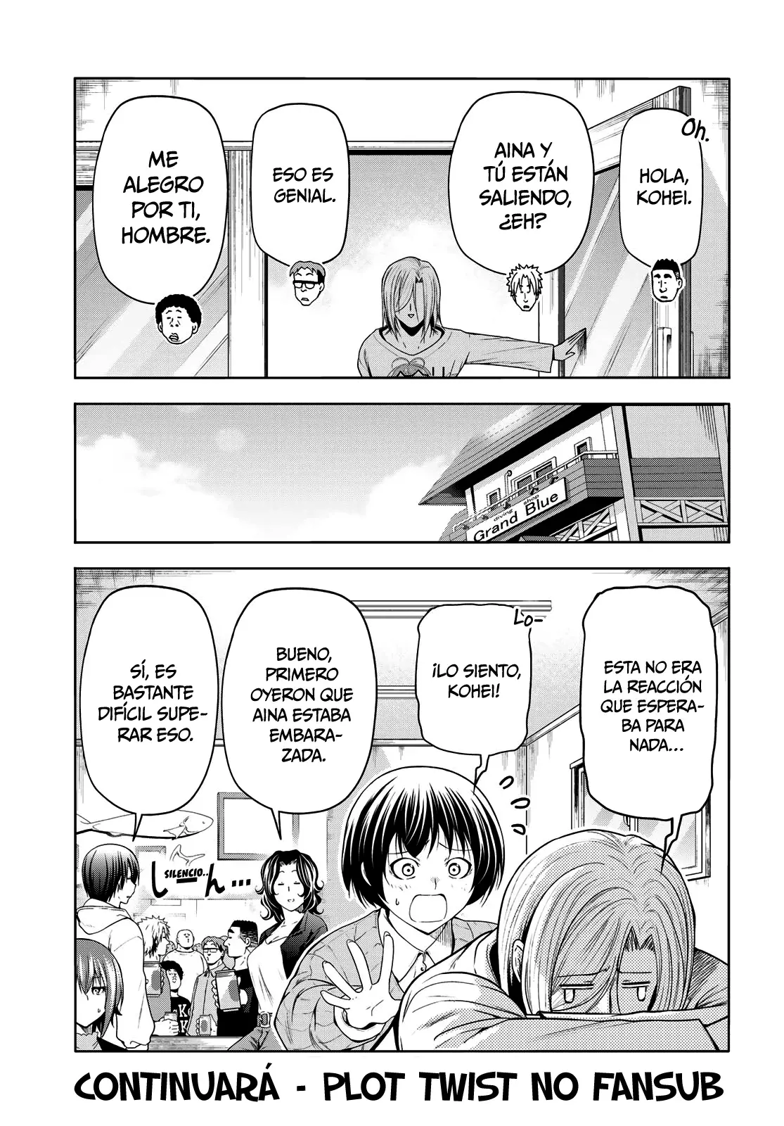 Grand Blue Capítulo 100 - Página 37 en español