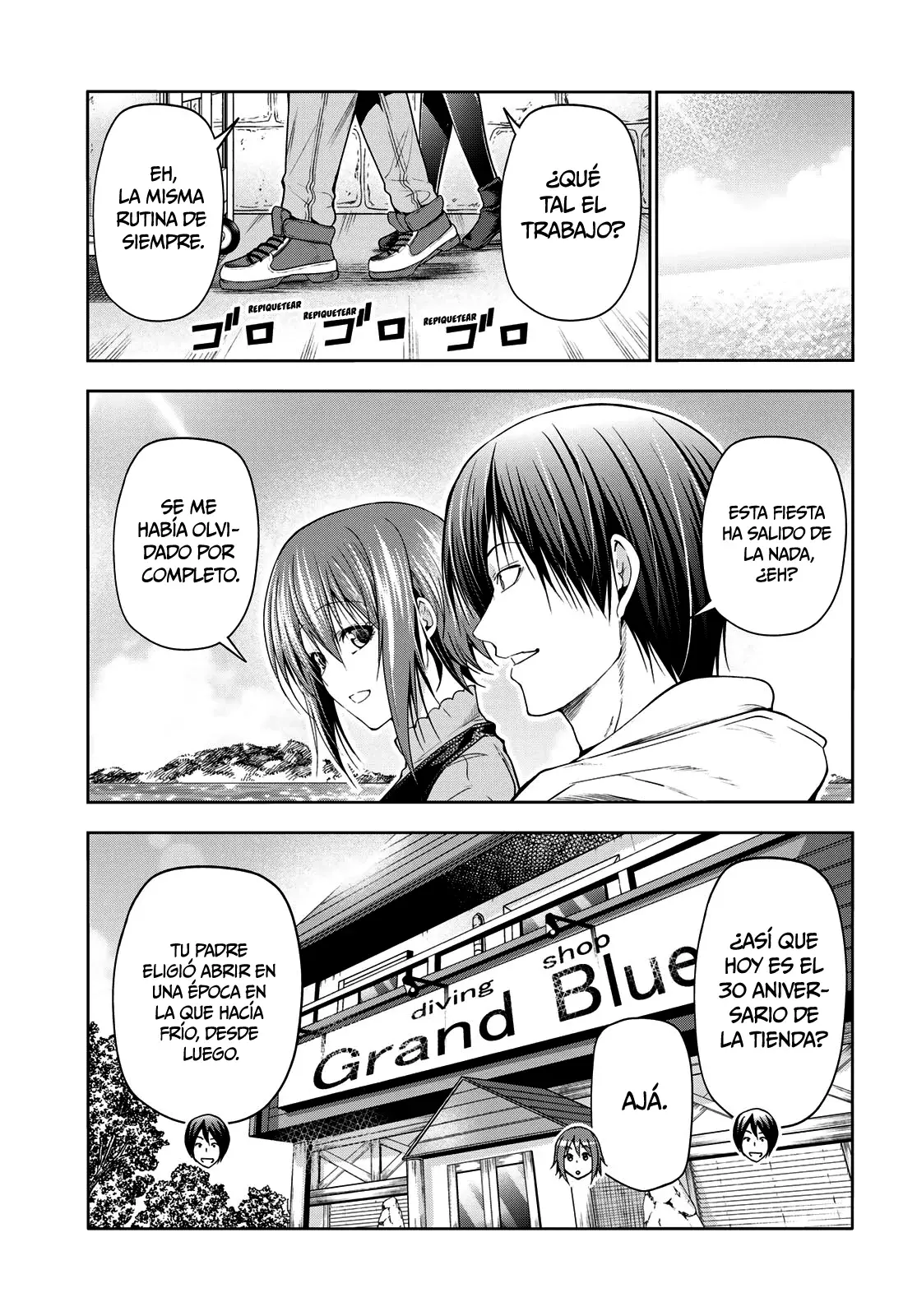 Grand Blue Capítulo 100 - Página 6 en español