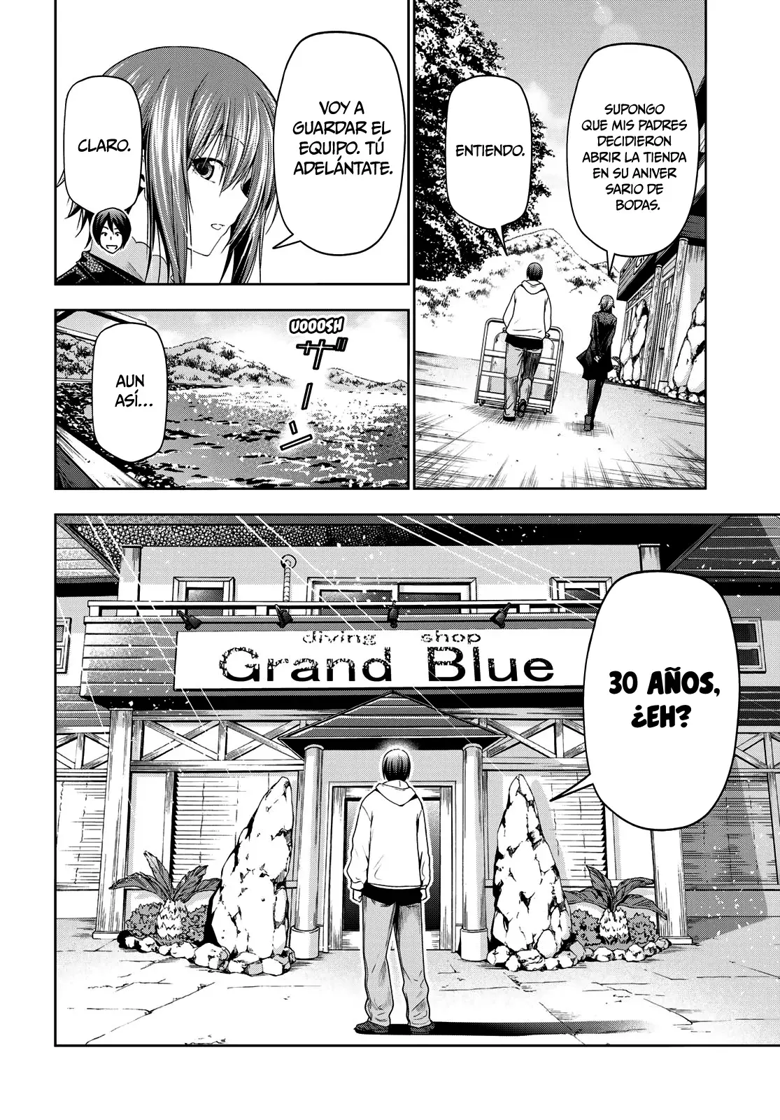 Grand Blue Capítulo 100 - Página 7 en español