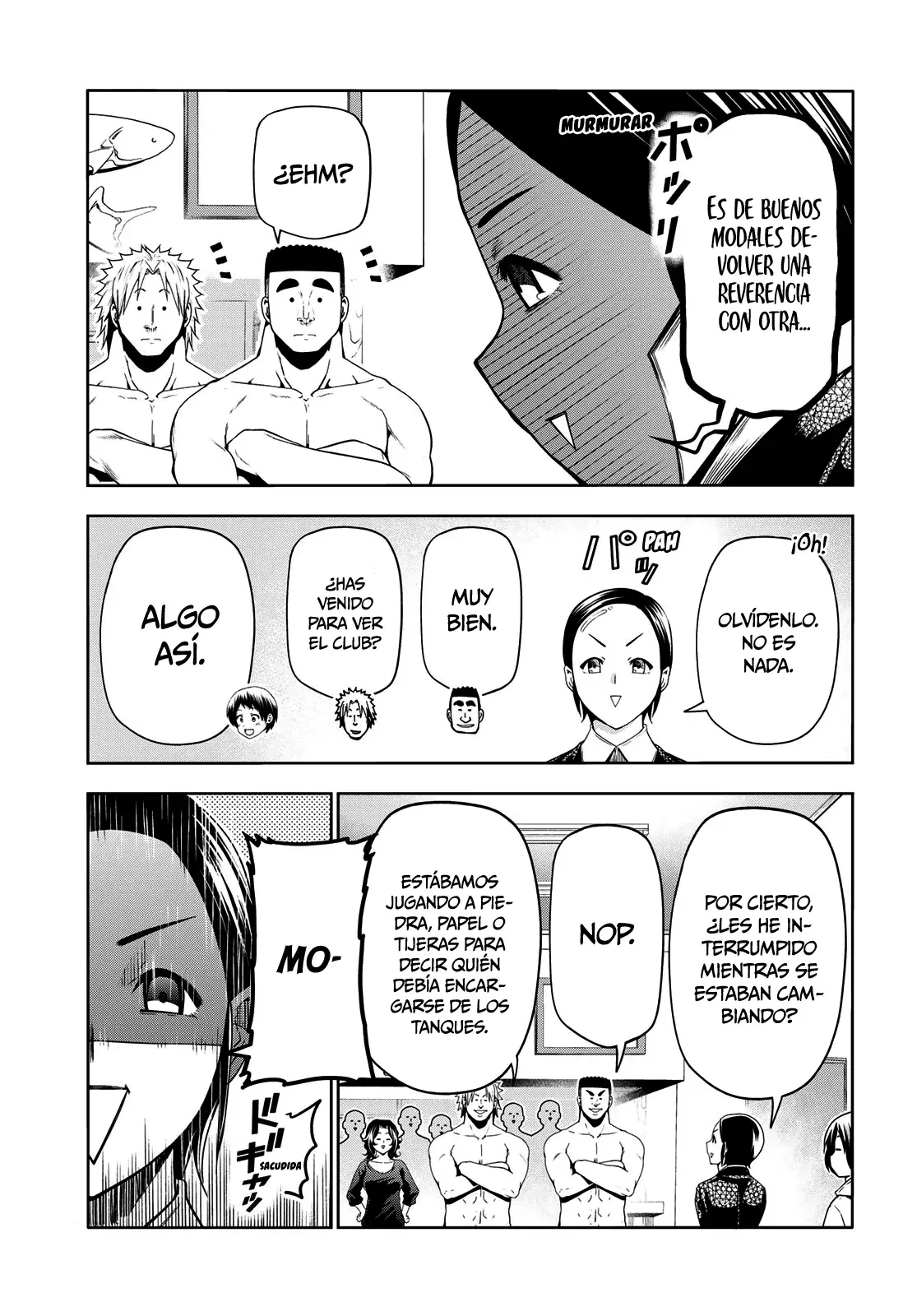 Grand Blue Capítulo 101.5 - Página 10 en español
