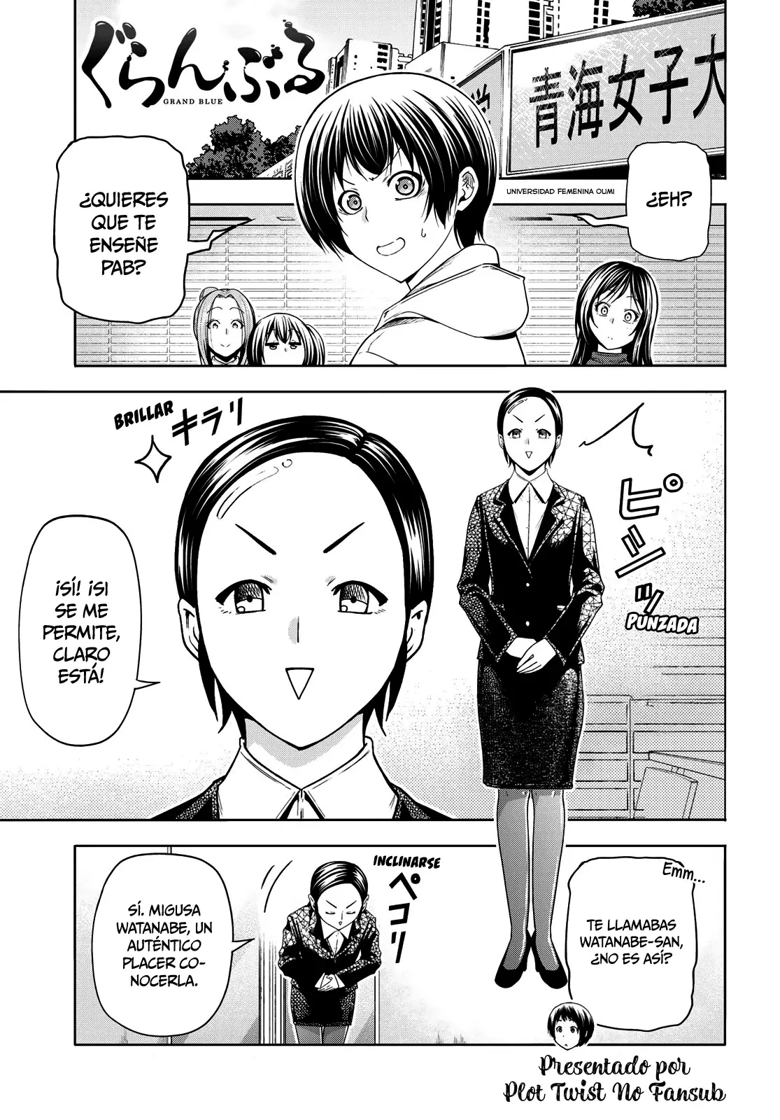 Grand Blue Capítulo 101.5 - Página 4 en español