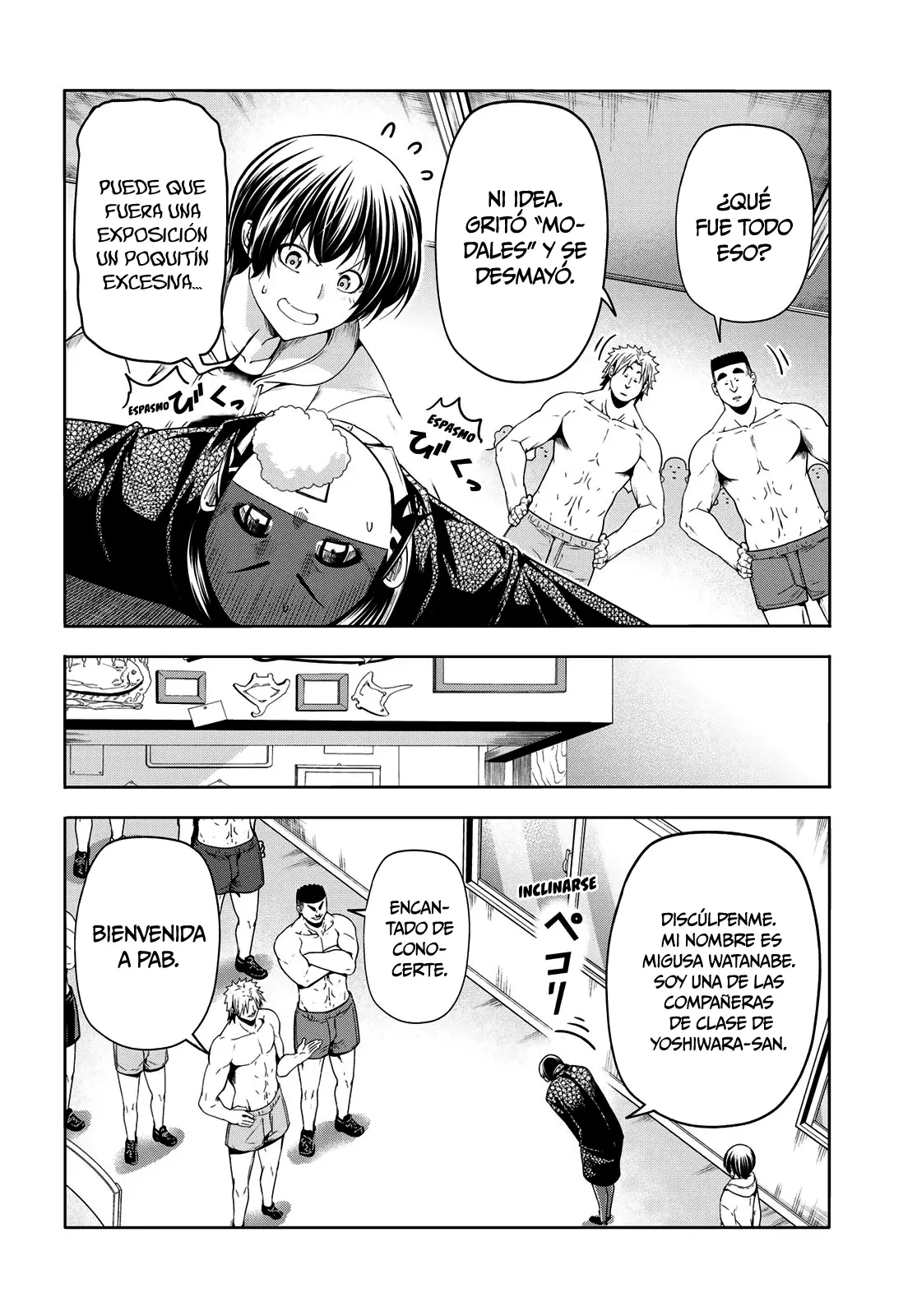 Grand Blue Capítulo 101.5 - Página 9 en español