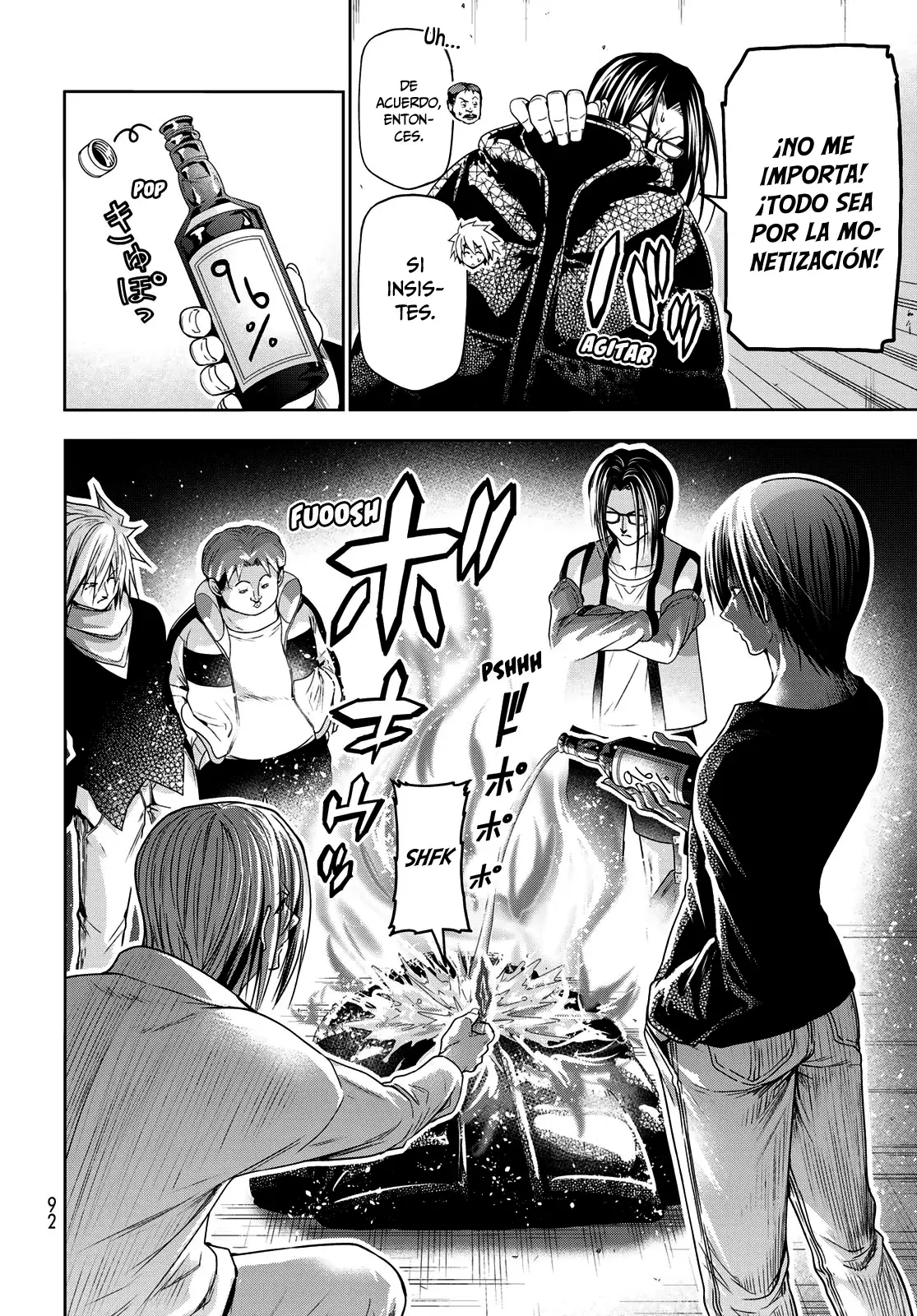 Grand Blue Capítulo 101 - Página 20 en español