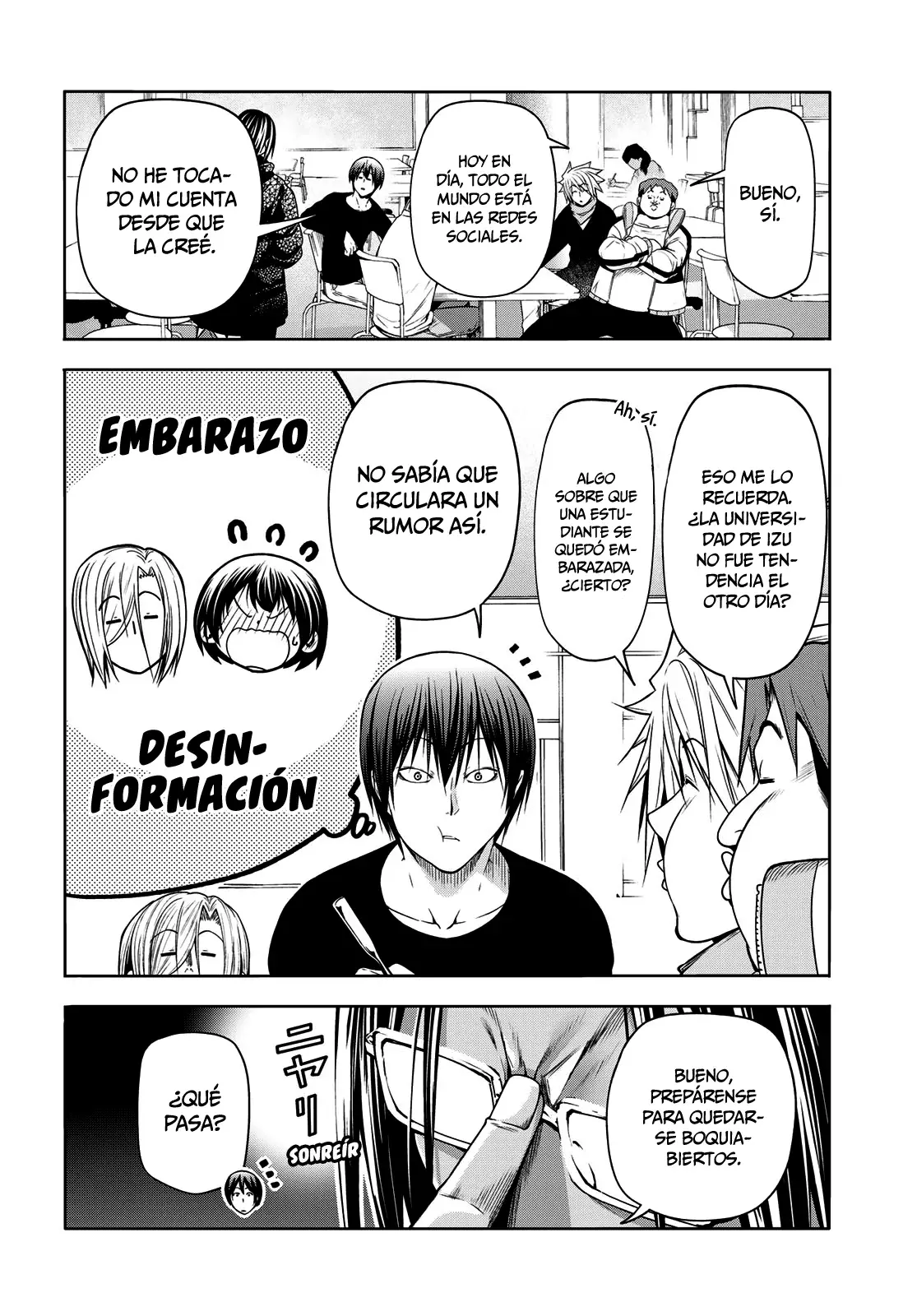 Grand Blue Capítulo 101 - Página 4 en español