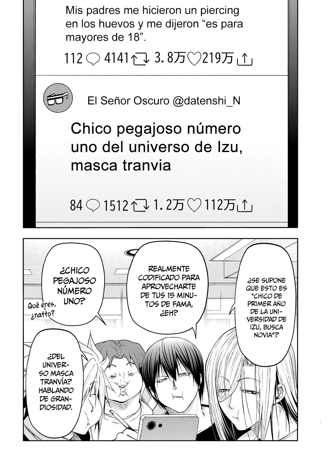 Grand Blue Capítulo 101 - Página 8 en español