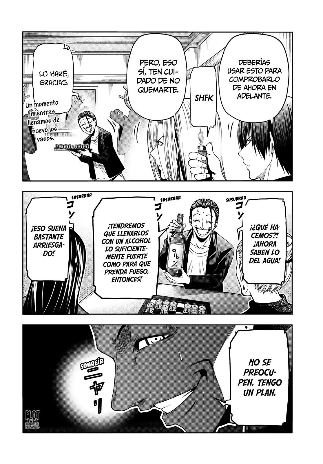 Grand Blue Capítulo 102 - Página 36 en español