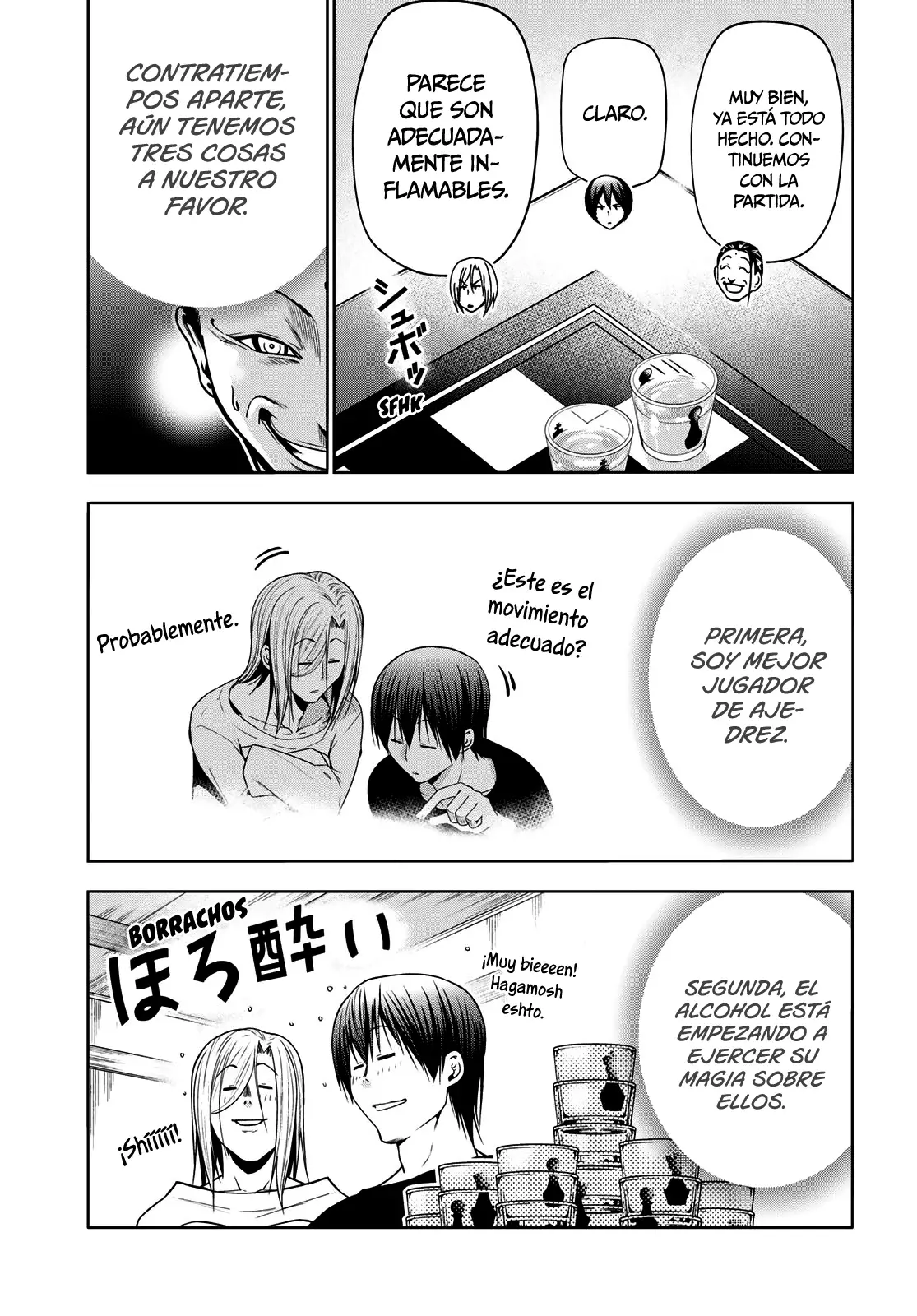 Grand Blue Capítulo 102 - Página 37 en español