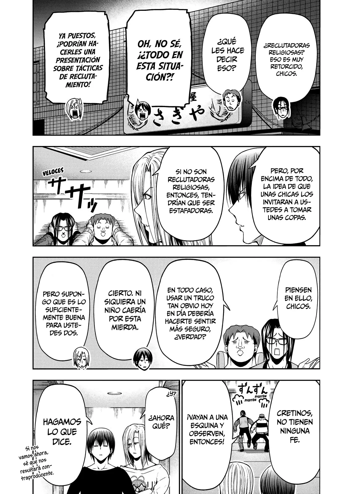 Grand Blue Capítulo 102 - Página 5 en español