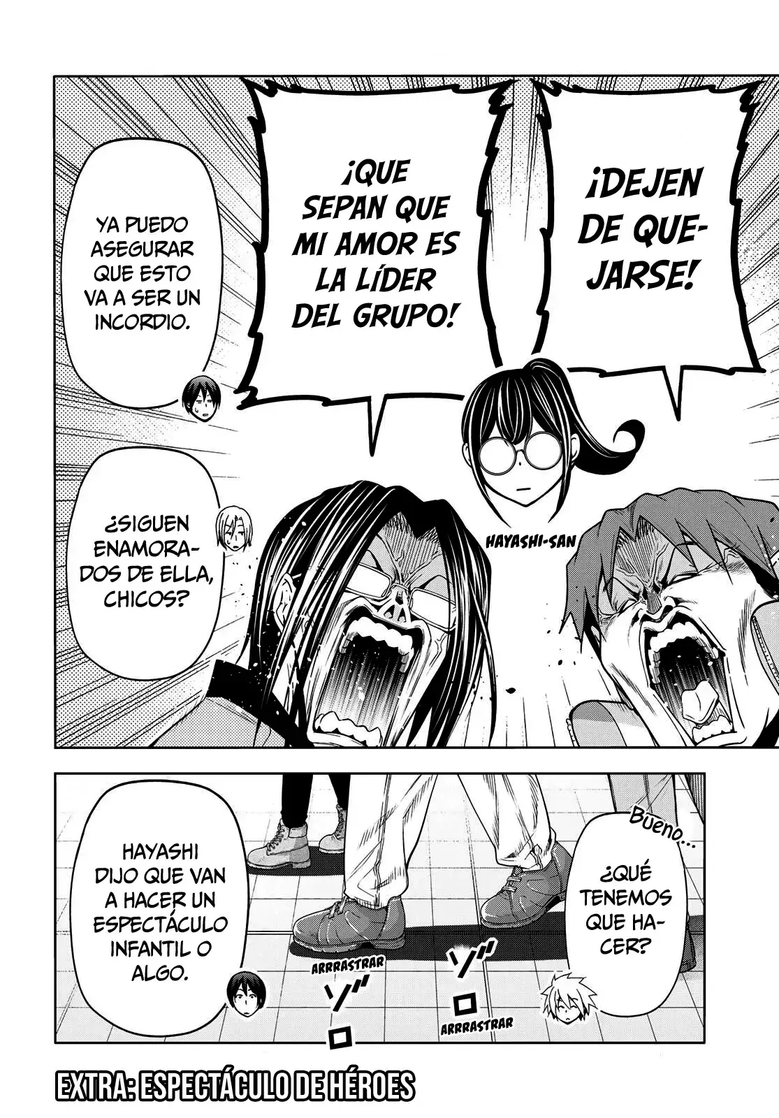 Grand Blue Capítulo 105.5 - Página 4 en español