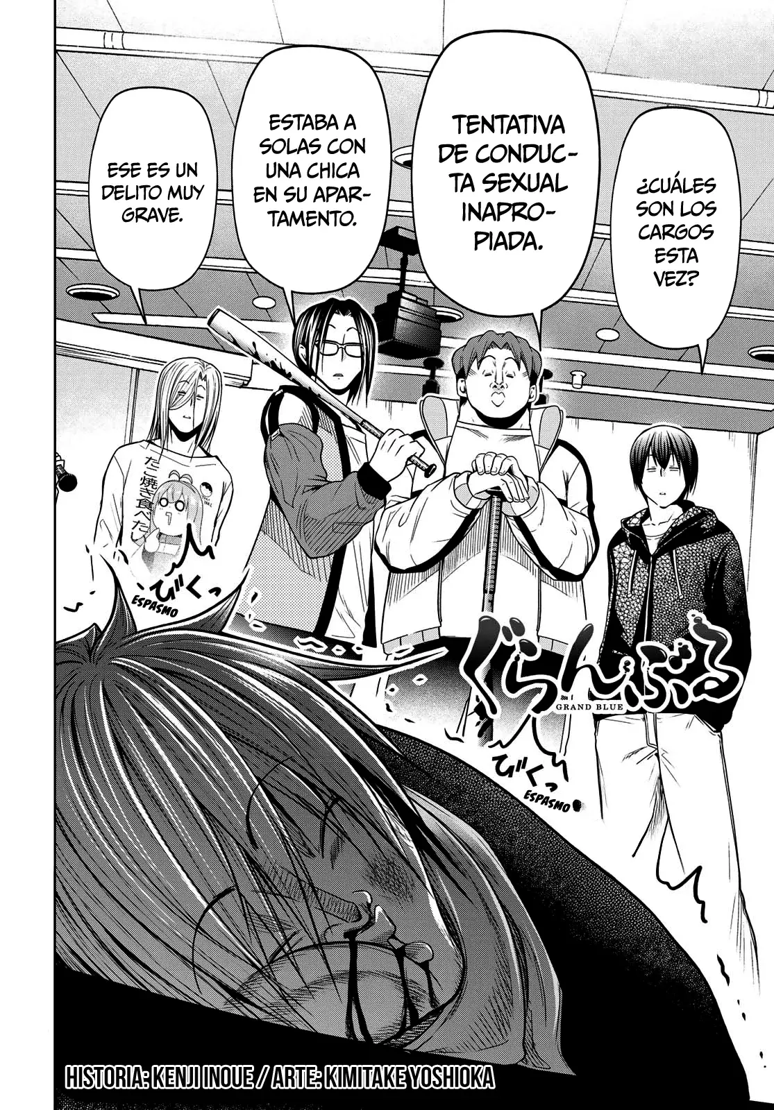 Grand Blue Capítulo 105.6 - Página 3 en español