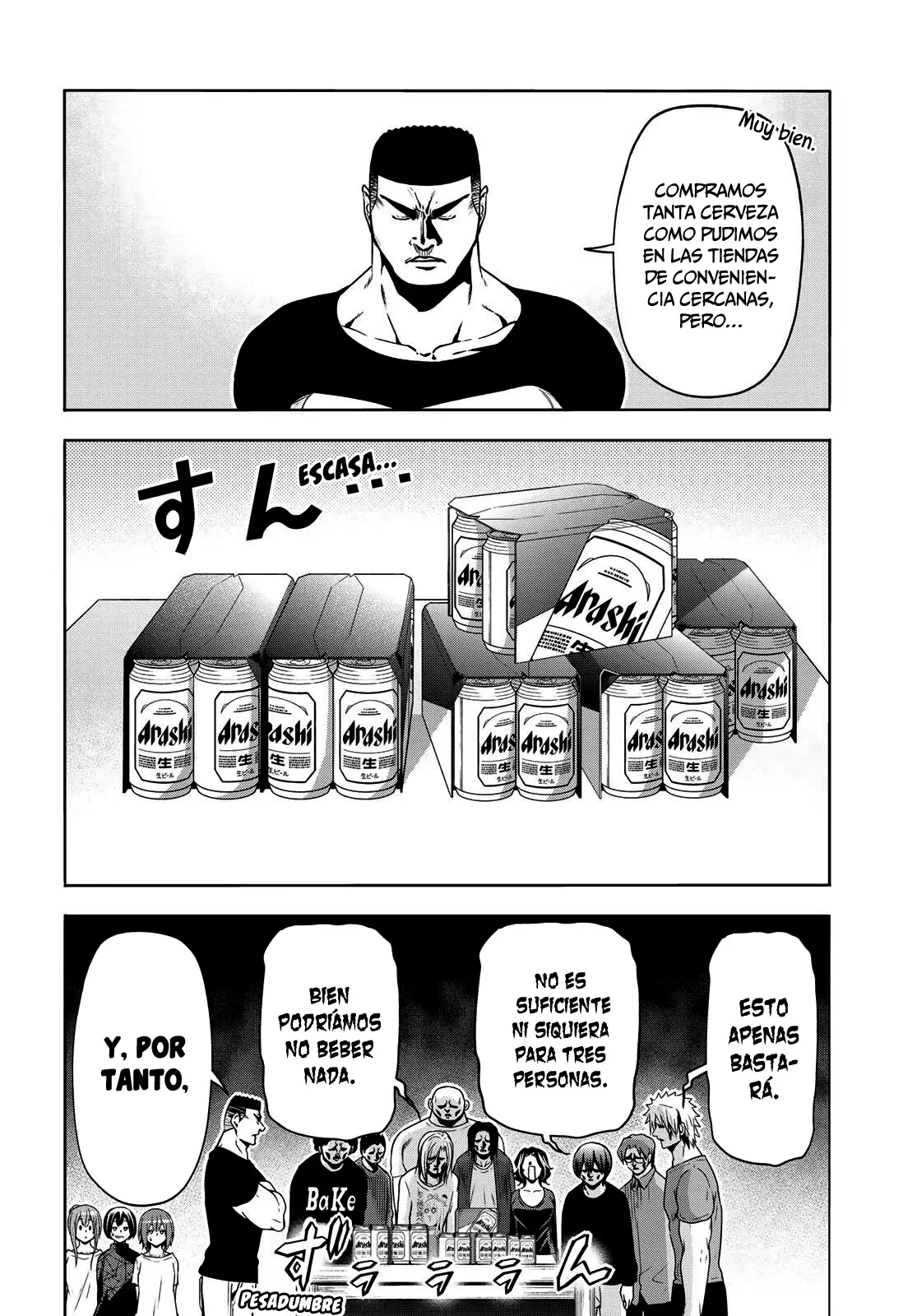 Grand Blue Capítulo 105 - Página 12 en español