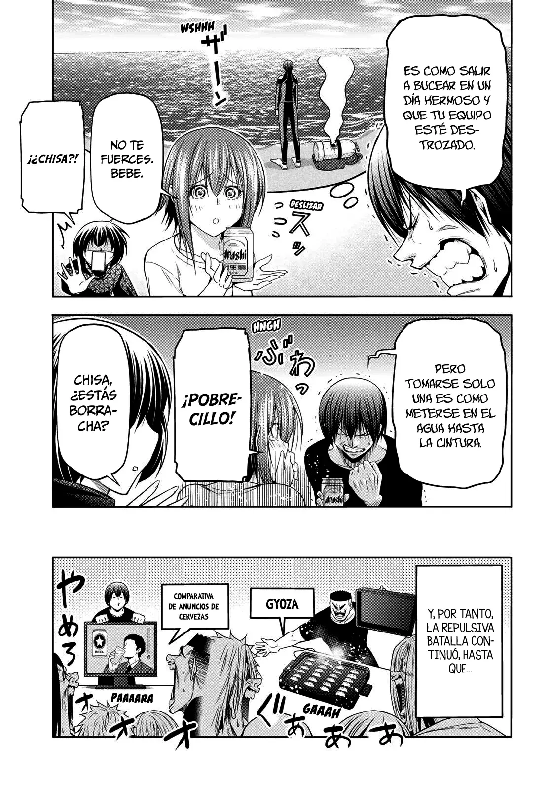 Grand Blue Capítulo 105 - Página 33 en español