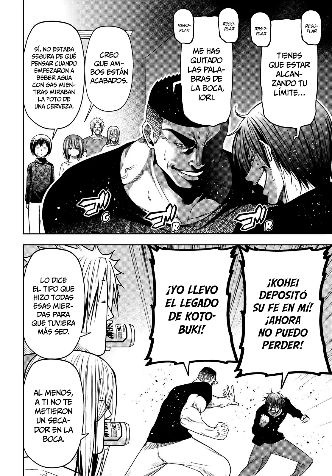 Grand Blue Capítulo 105 - Página 34 en español