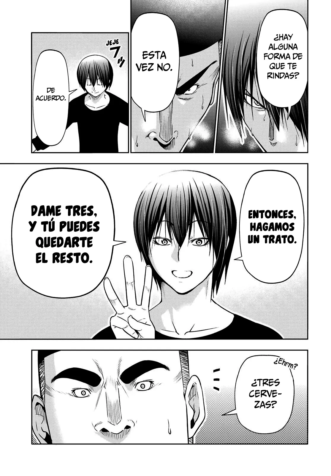 Grand Blue Capítulo 105 - Página 35 en español