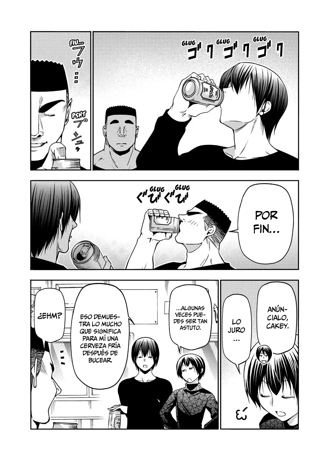 Grand Blue Capítulo 105 - Página 37 en español