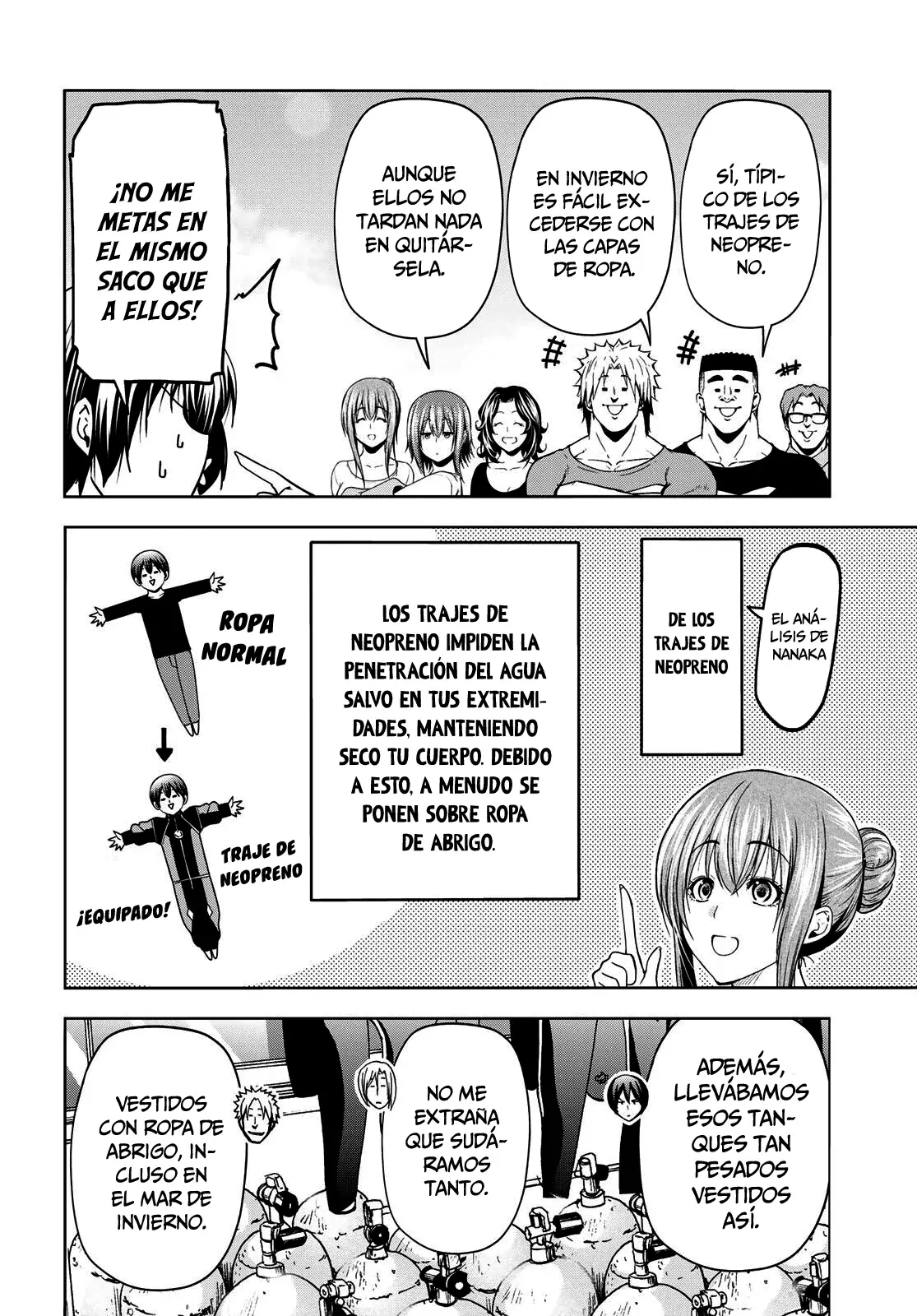 Grand Blue Capítulo 105 - Página 6 en español