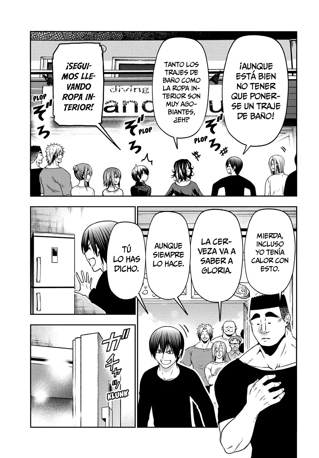 Grand Blue Capítulo 105 - Página 7 en español
