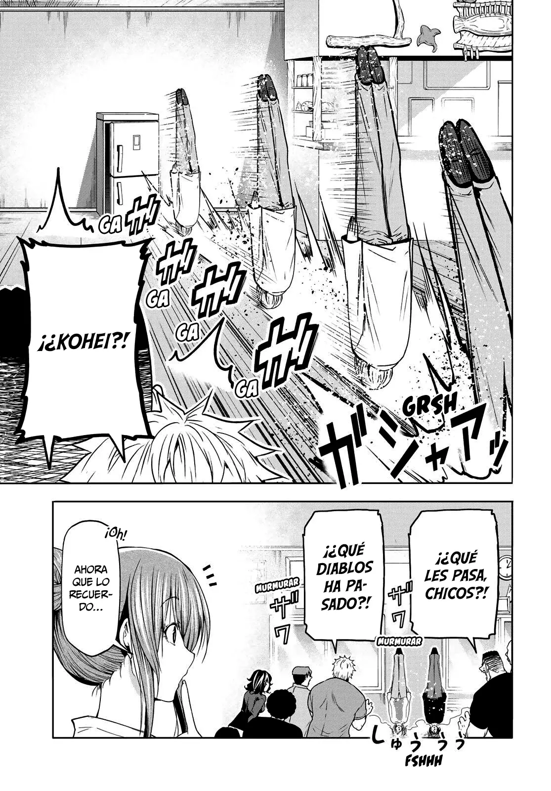 Grand Blue Capítulo 105 - Página 9 en español