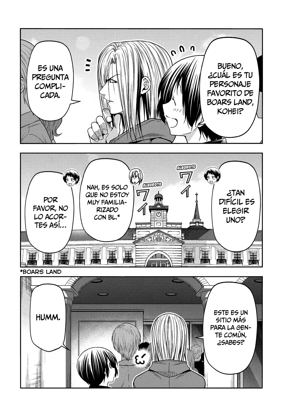 Grand Blue Capítulo 106 - Página 35 en español