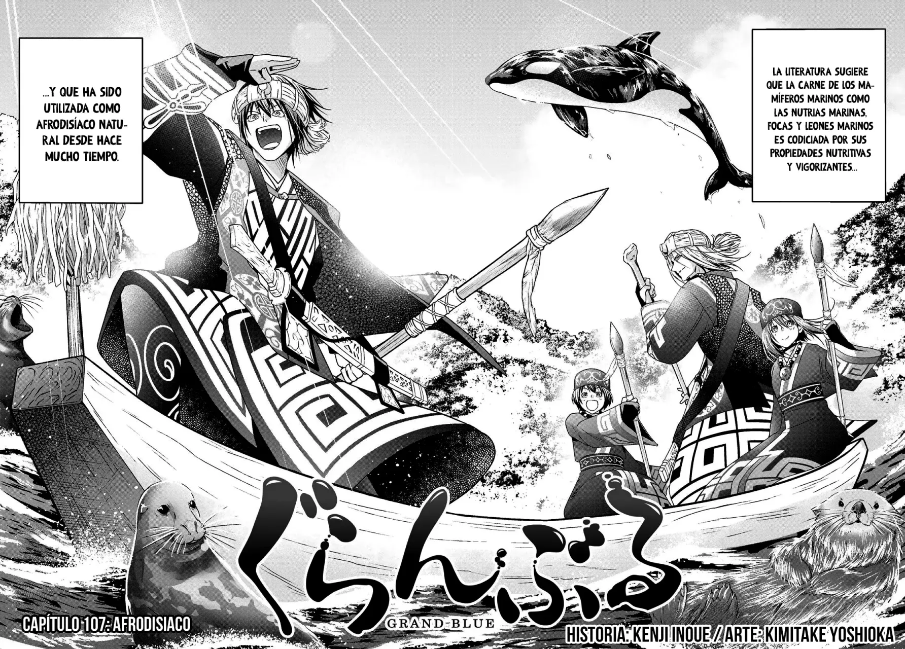Grand Blue Capítulo 107 - Página 4 en español