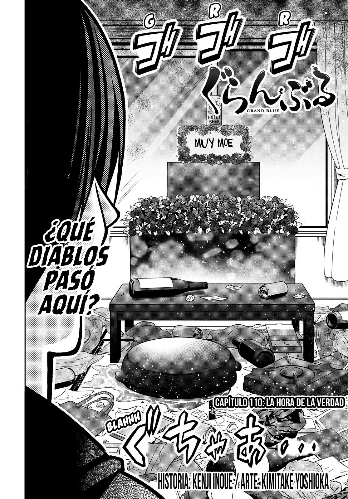 Grand Blue Capítulo 110 - Página 3 en español