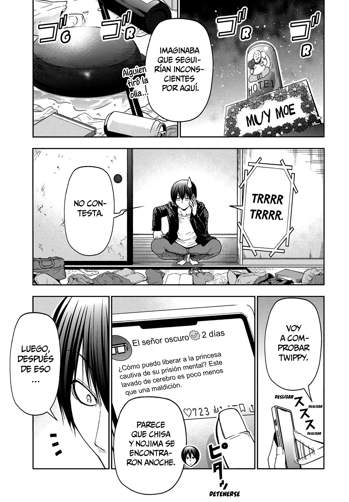 Grand Blue Capítulo 110 - Página 4 en español