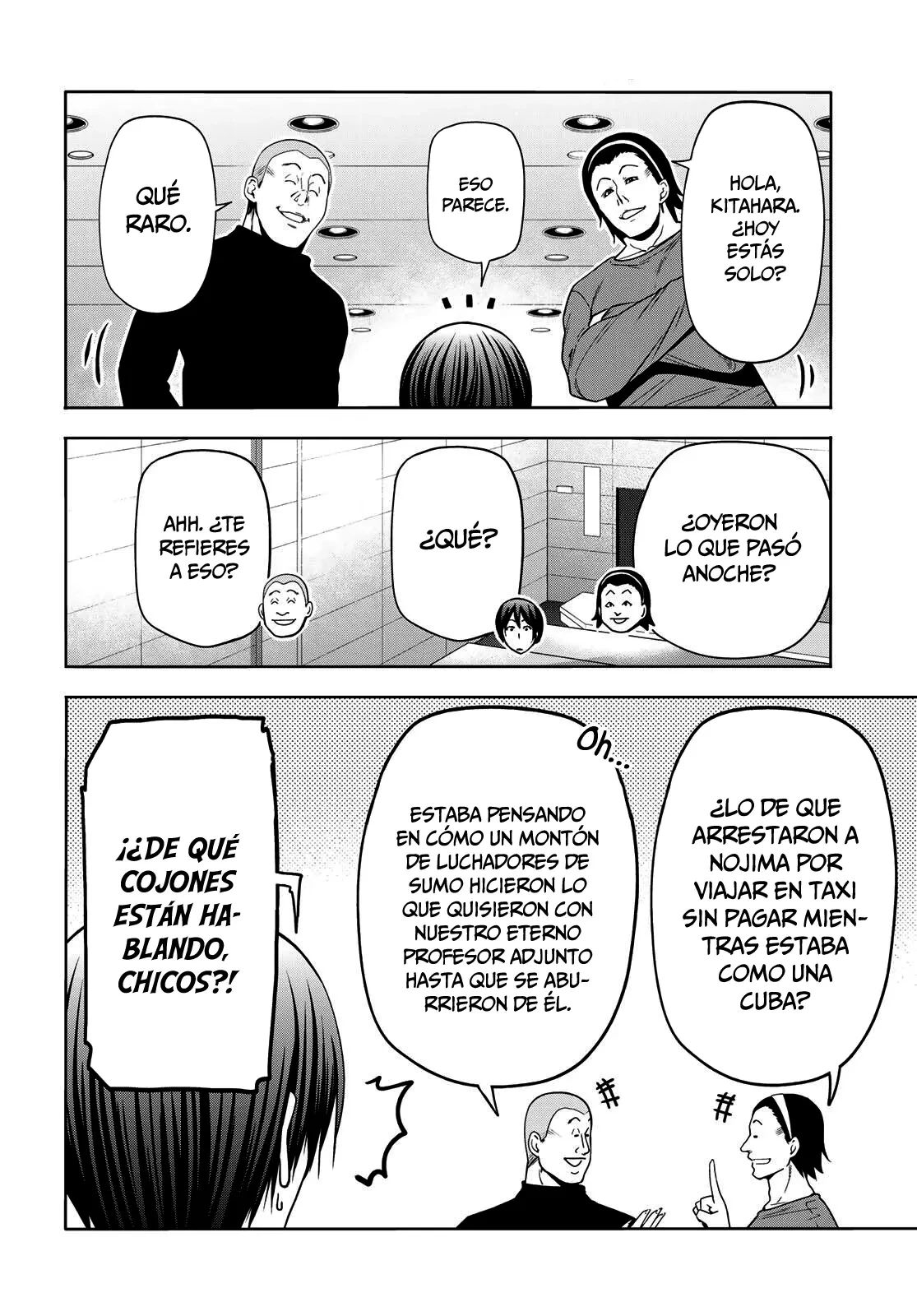 Grand Blue Capítulo 110 - Página 9 en español