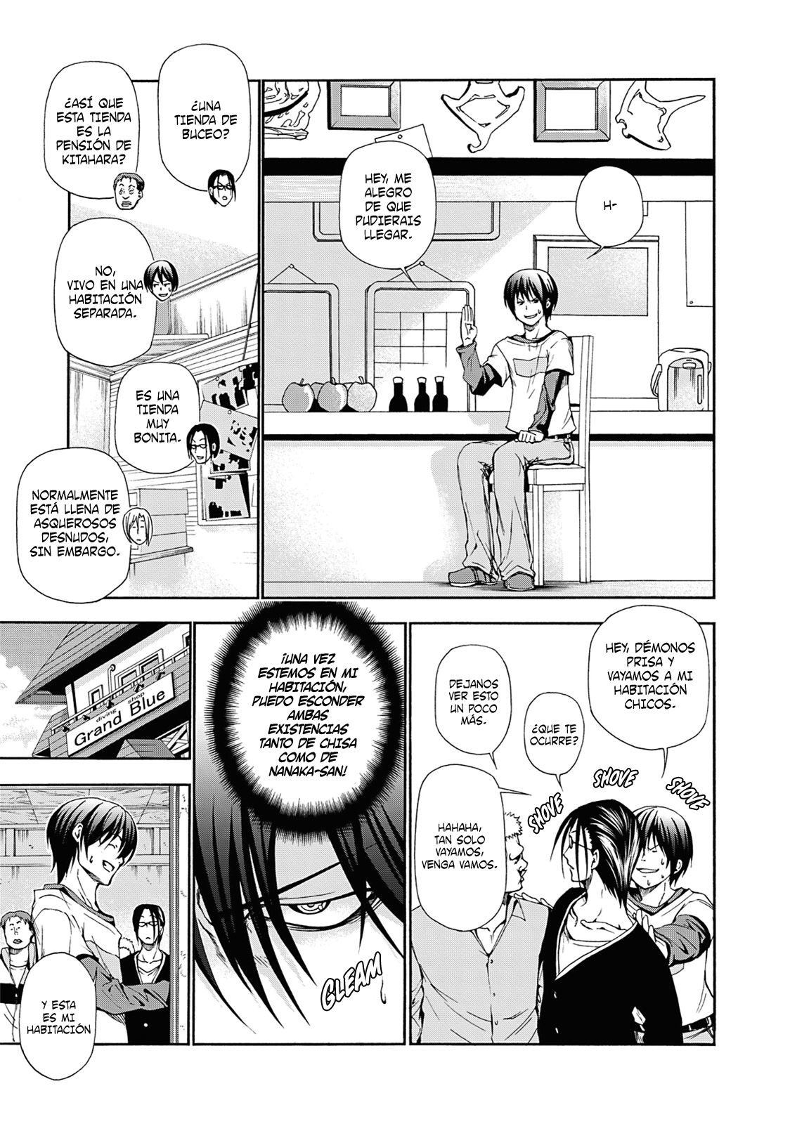 Grand Blue Capítulo 13 - Página 10 en español