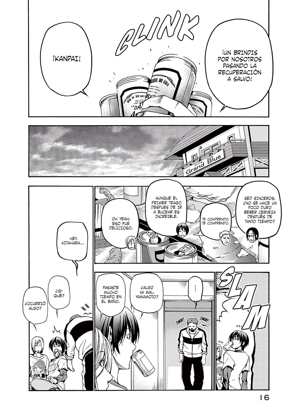 Grand Blue Capítulo 13 - Página 17 en español