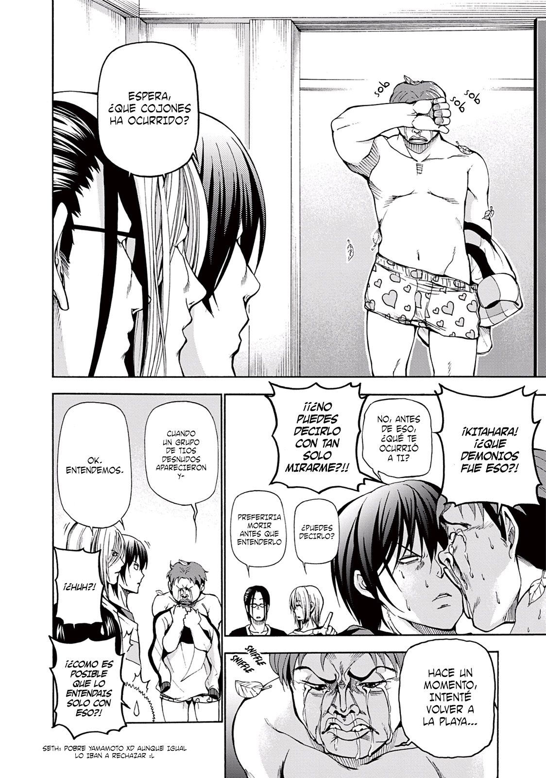Grand Blue Capítulo 13 - Página 21 en español