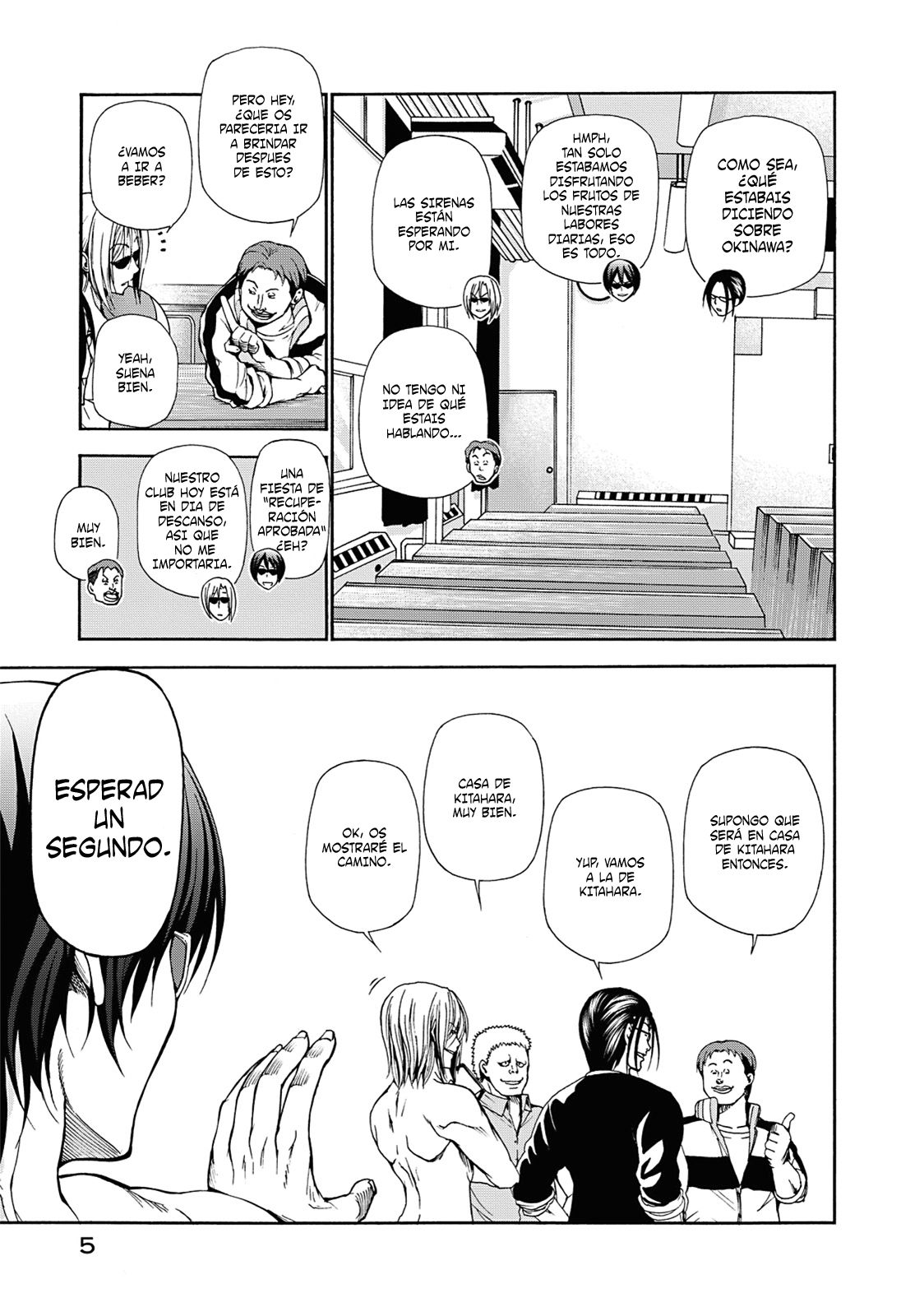 Grand Blue Capítulo 13 - Página 6 en español