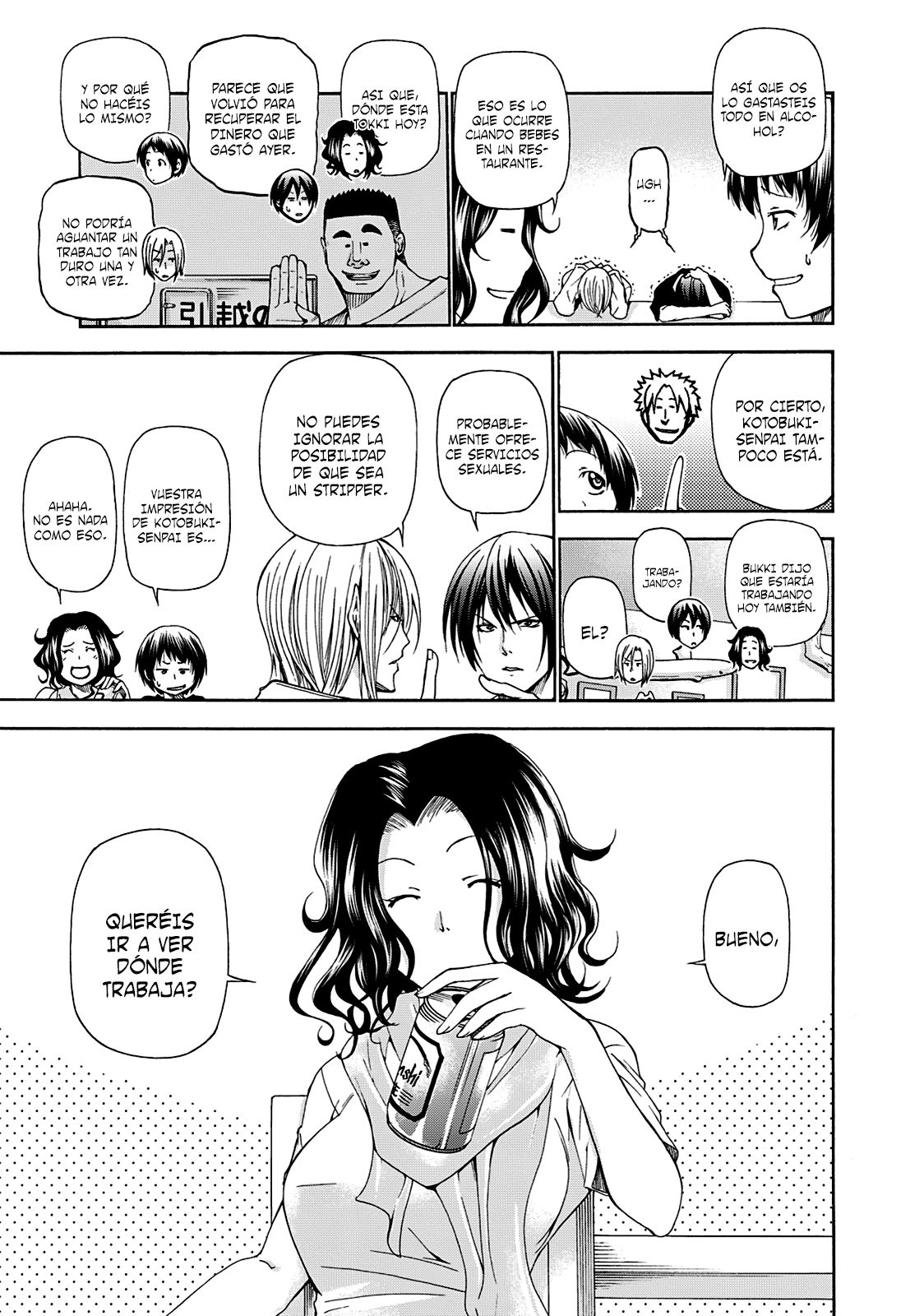 Grand Blue Capítulo 14 - Página 4 en español