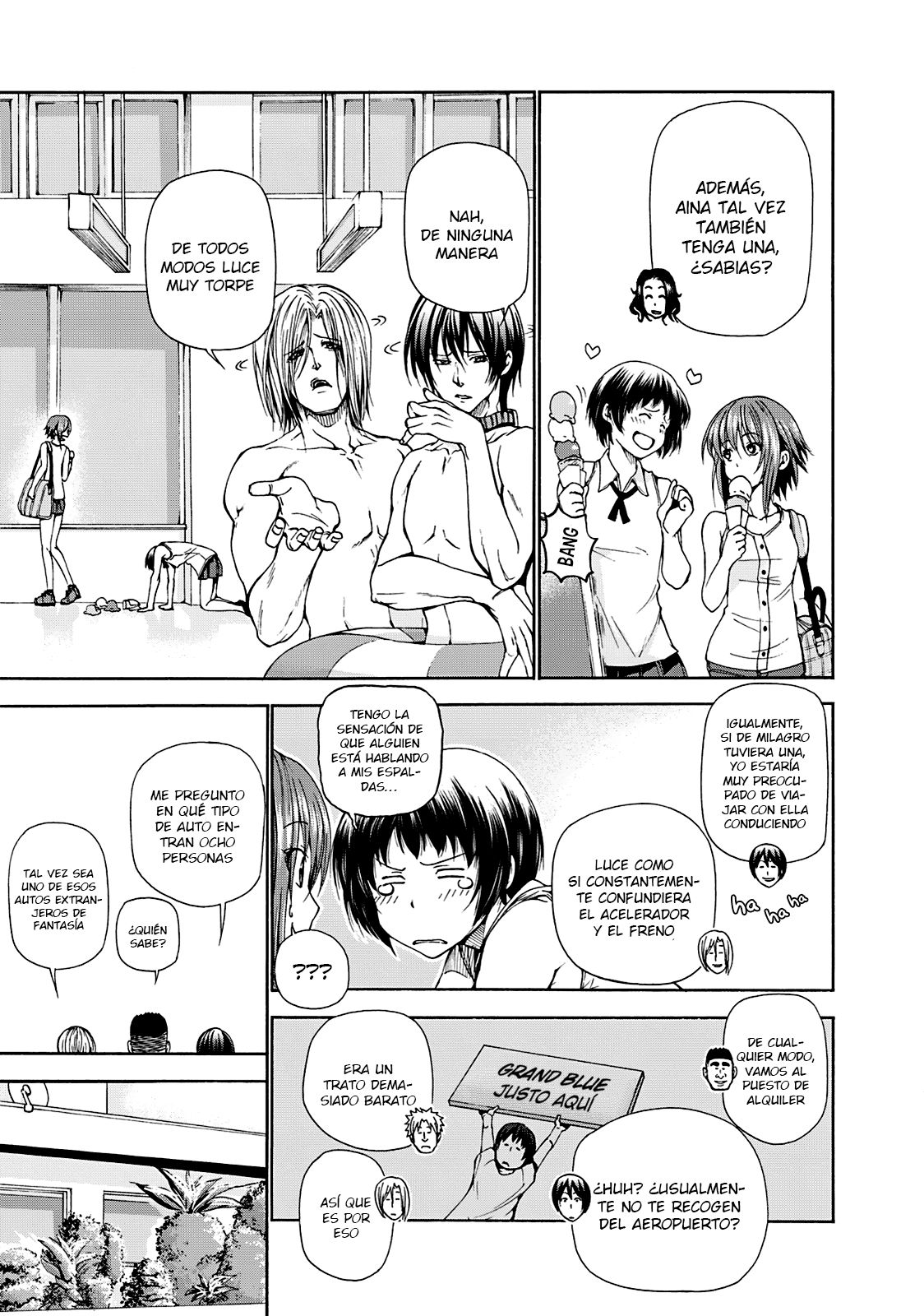 Grand Blue Capítulo 16 - Página 5 en español