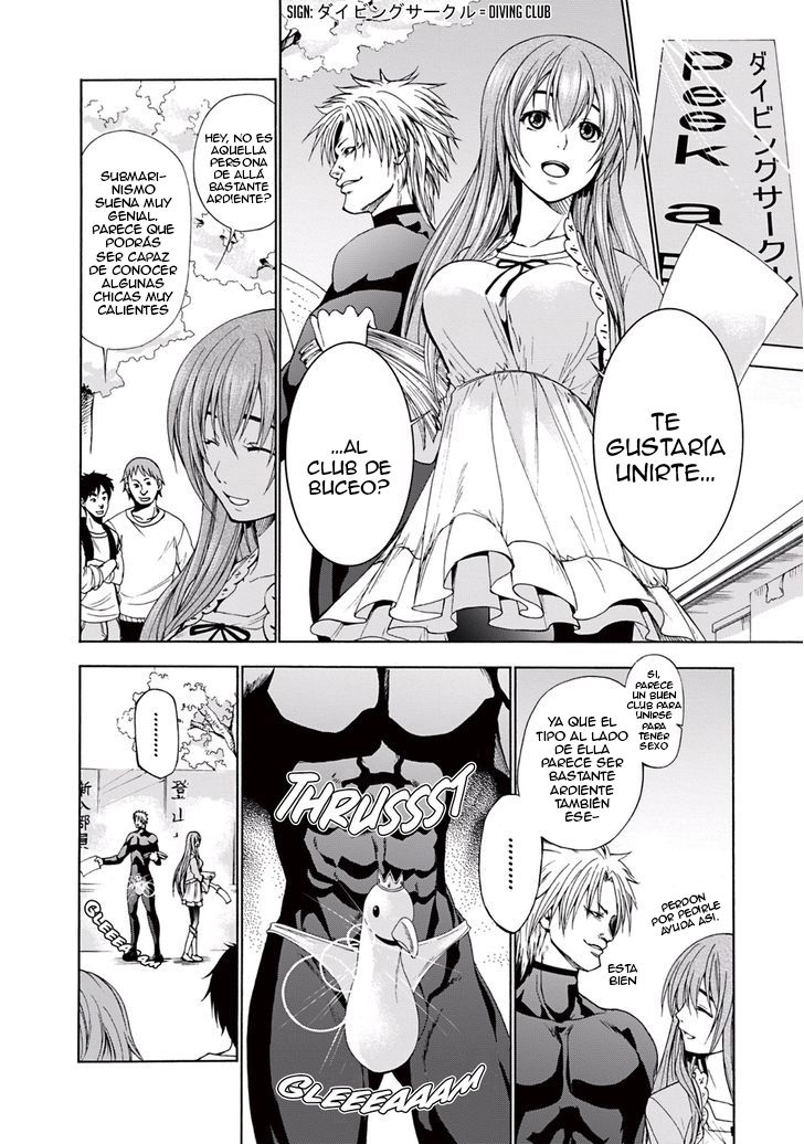 Grand Blue Capítulo 2 - Página 17 en español
