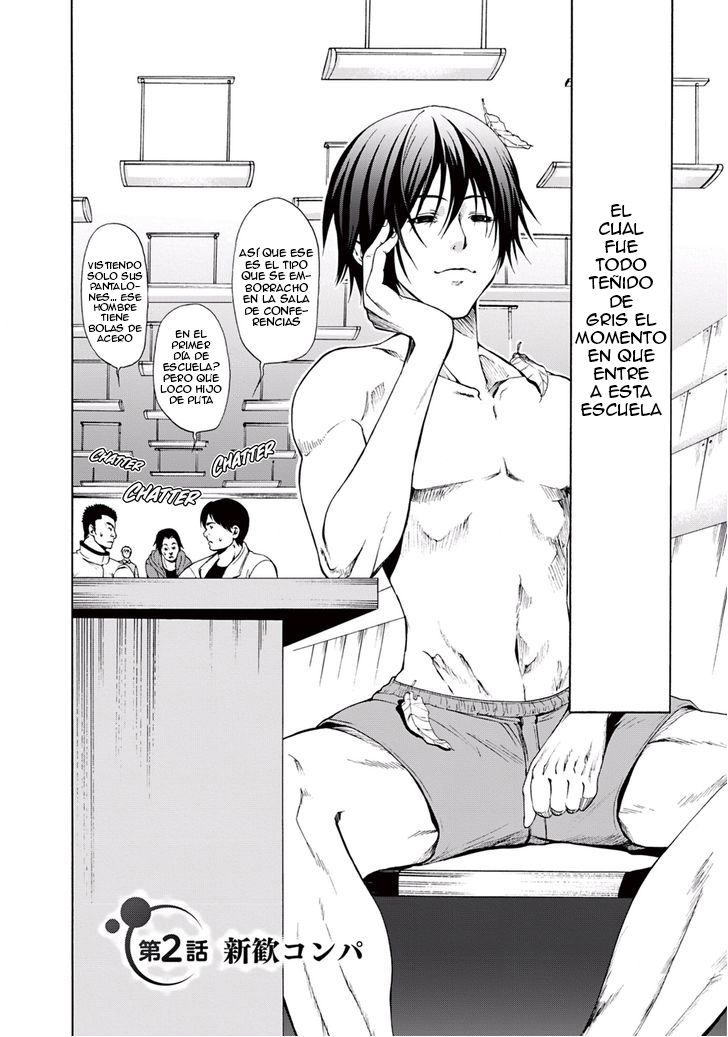 Grand Blue Capítulo 2 - Página 3 en español