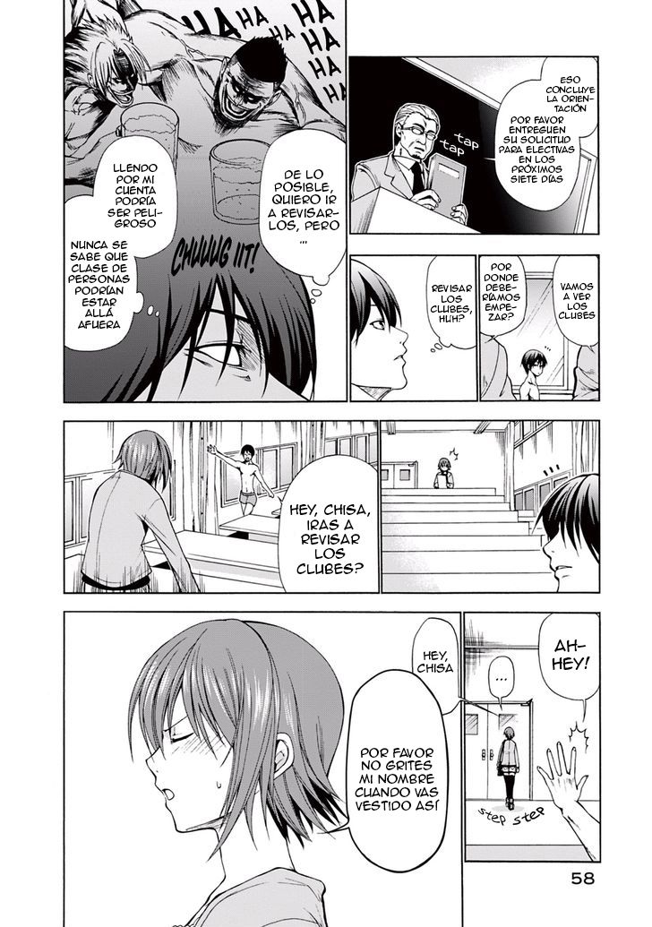 Grand Blue Capítulo 2 - Página 7 en español