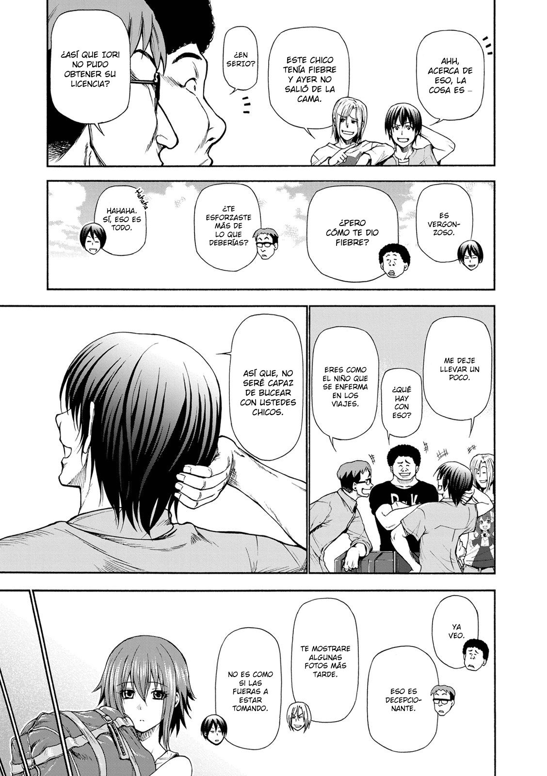 Grand Blue Capítulo 20 - Página 7 en español