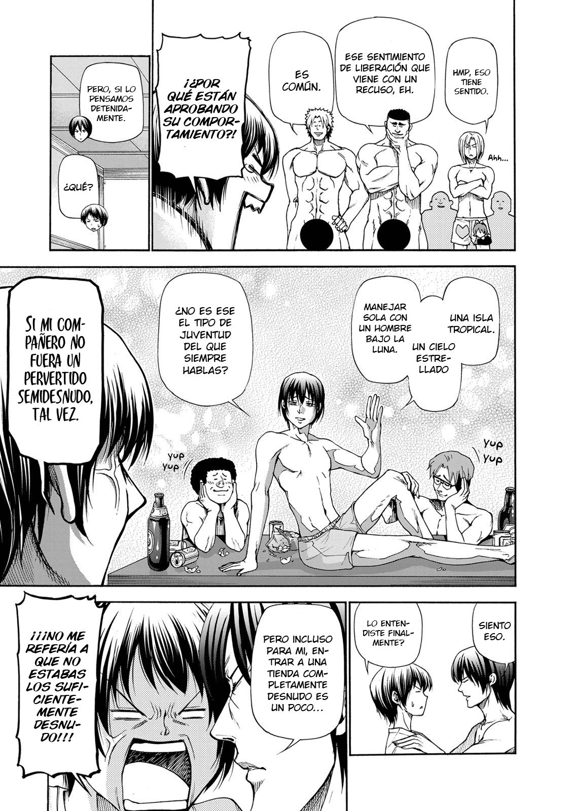 Grand Blue Capítulo 21 - Página 29 en español