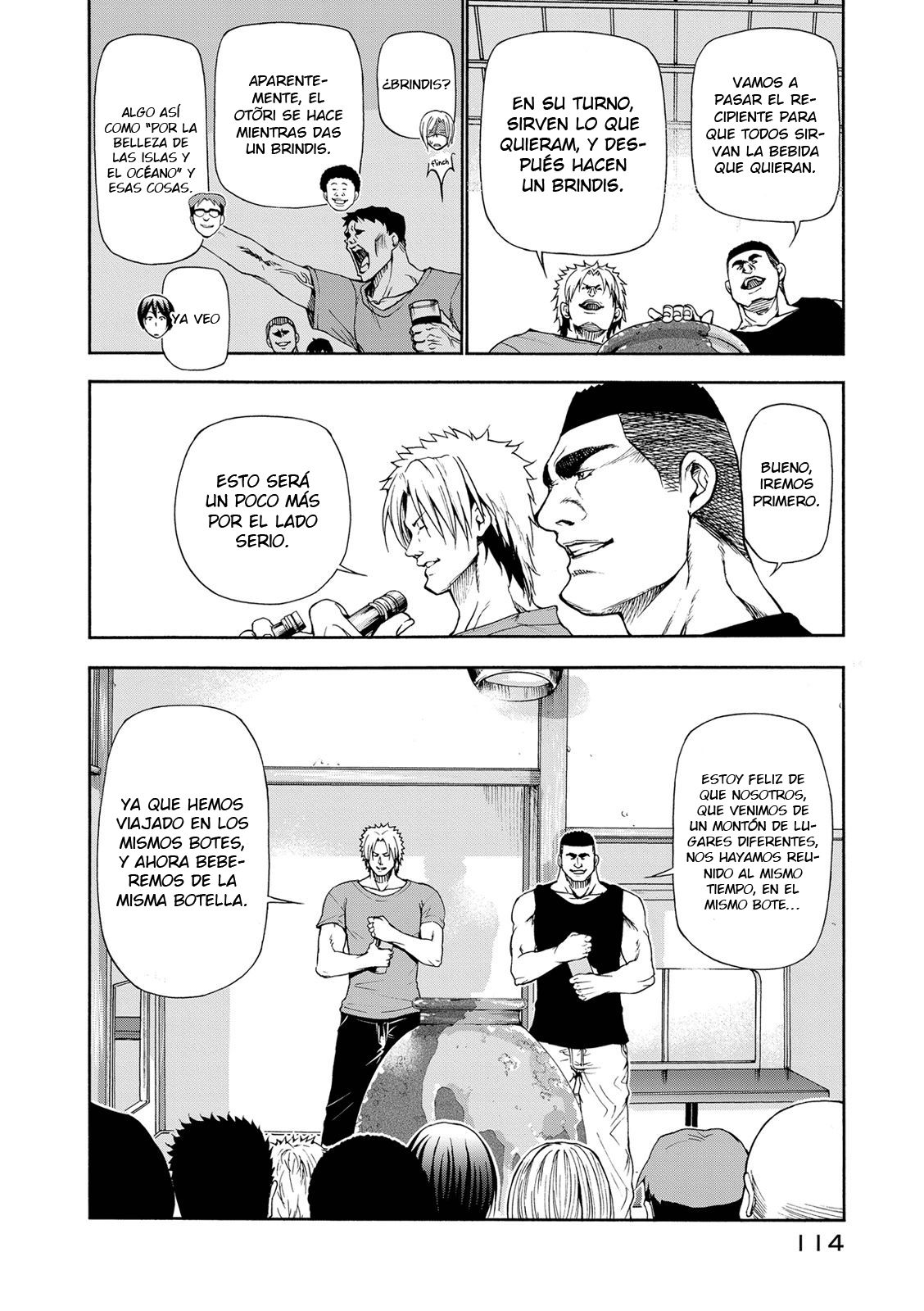 Grand Blue Capítulo 21 - Página 6 en español